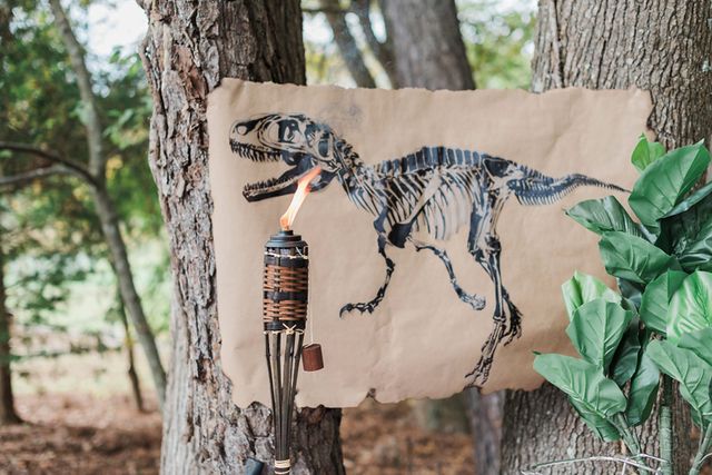 Featured photo from Dinosaur Hunt Birthday Party