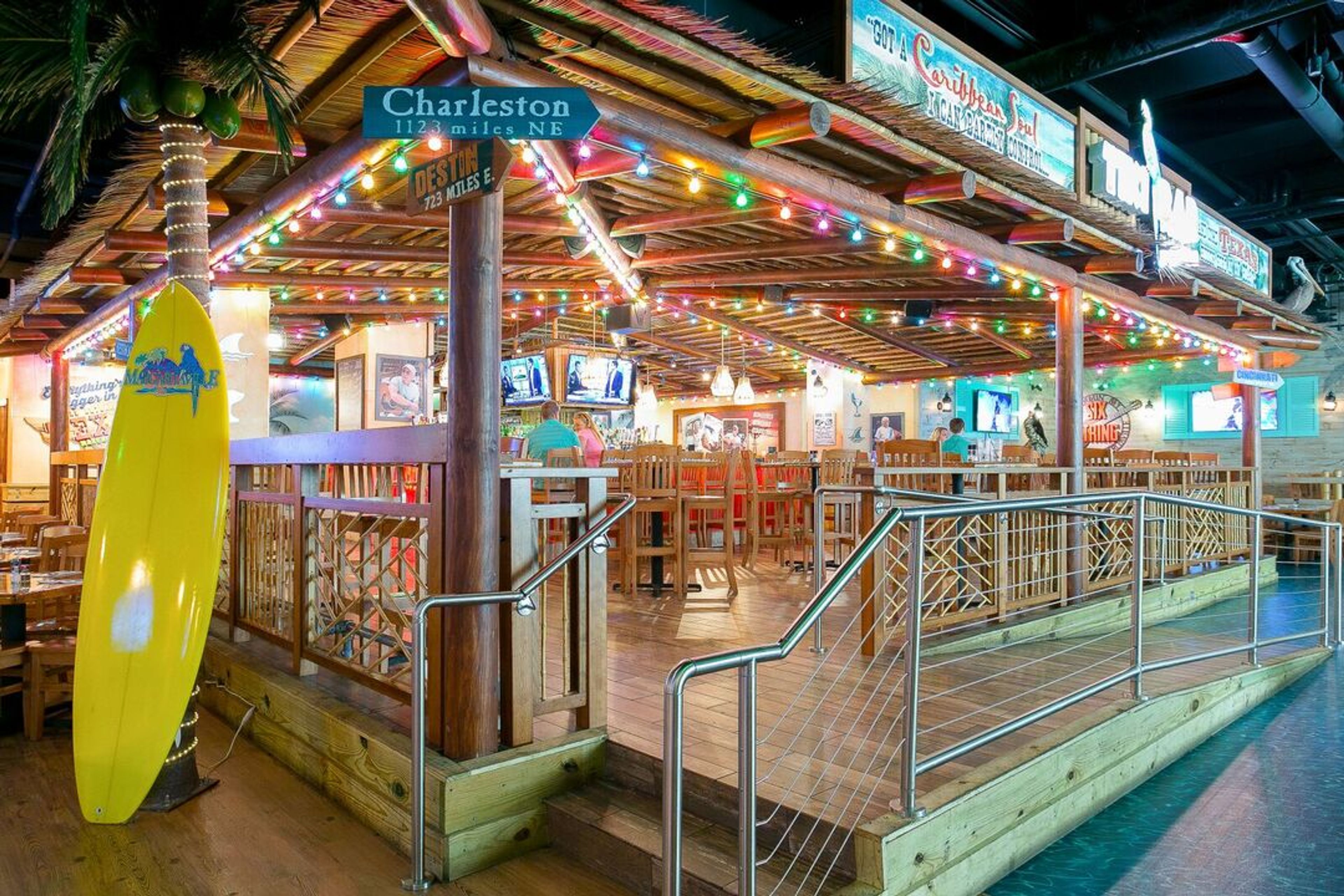 Tiki Bar Dining Room, an event space at Margaritaville San Antonio
