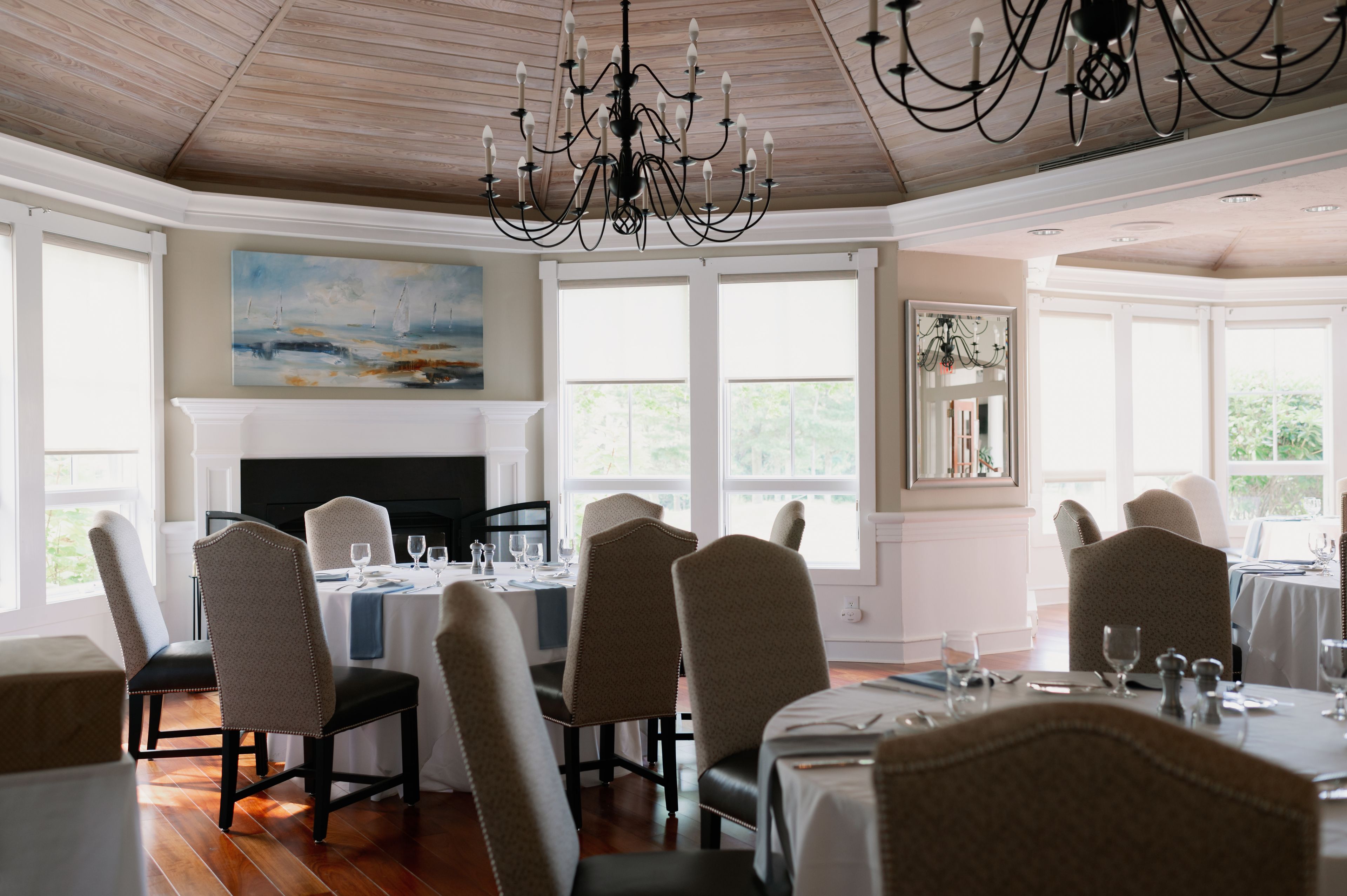 Main Dining Room, an event space at The Ridge Club