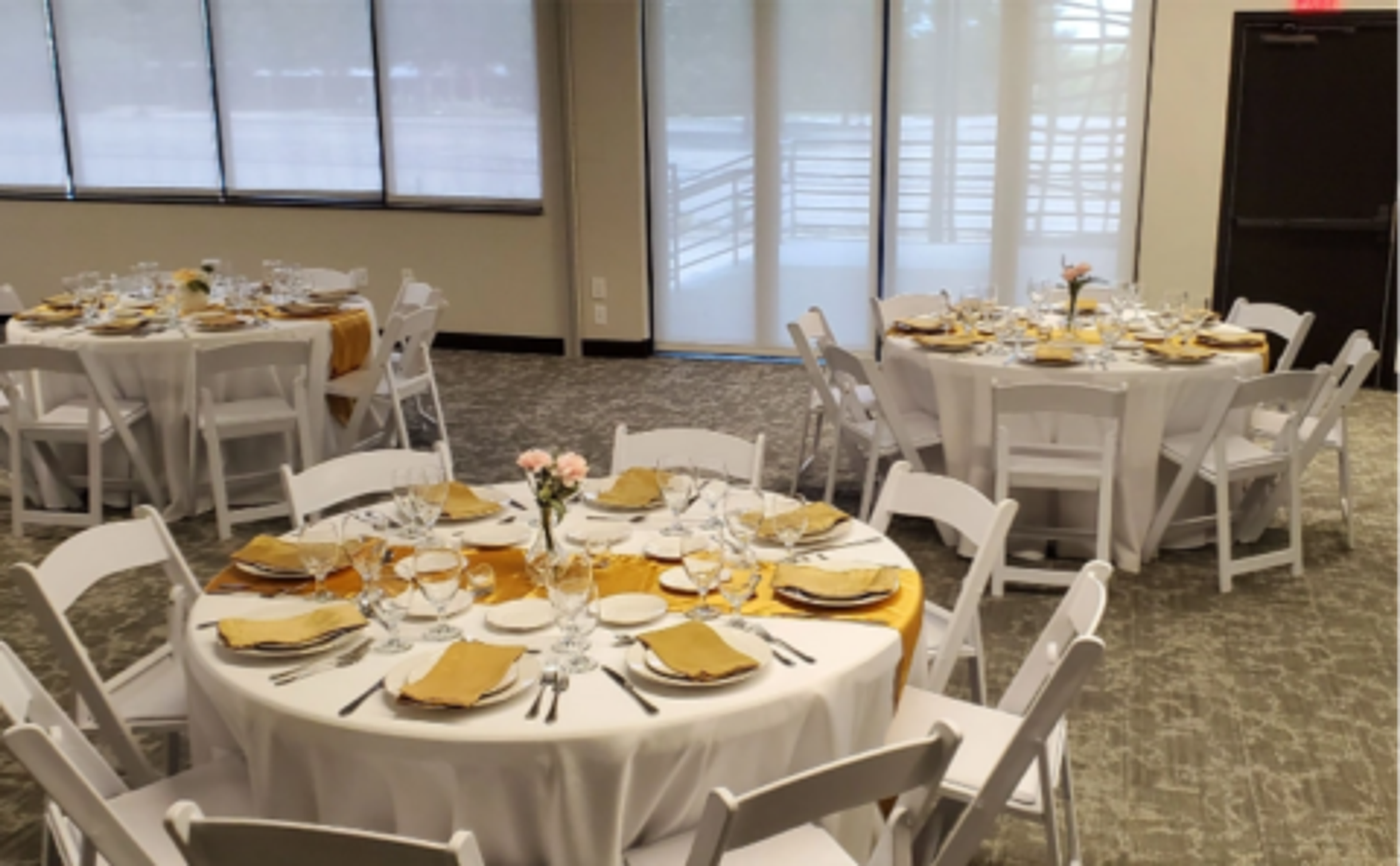 Banquet Layout, an event space at HEXA Coworking