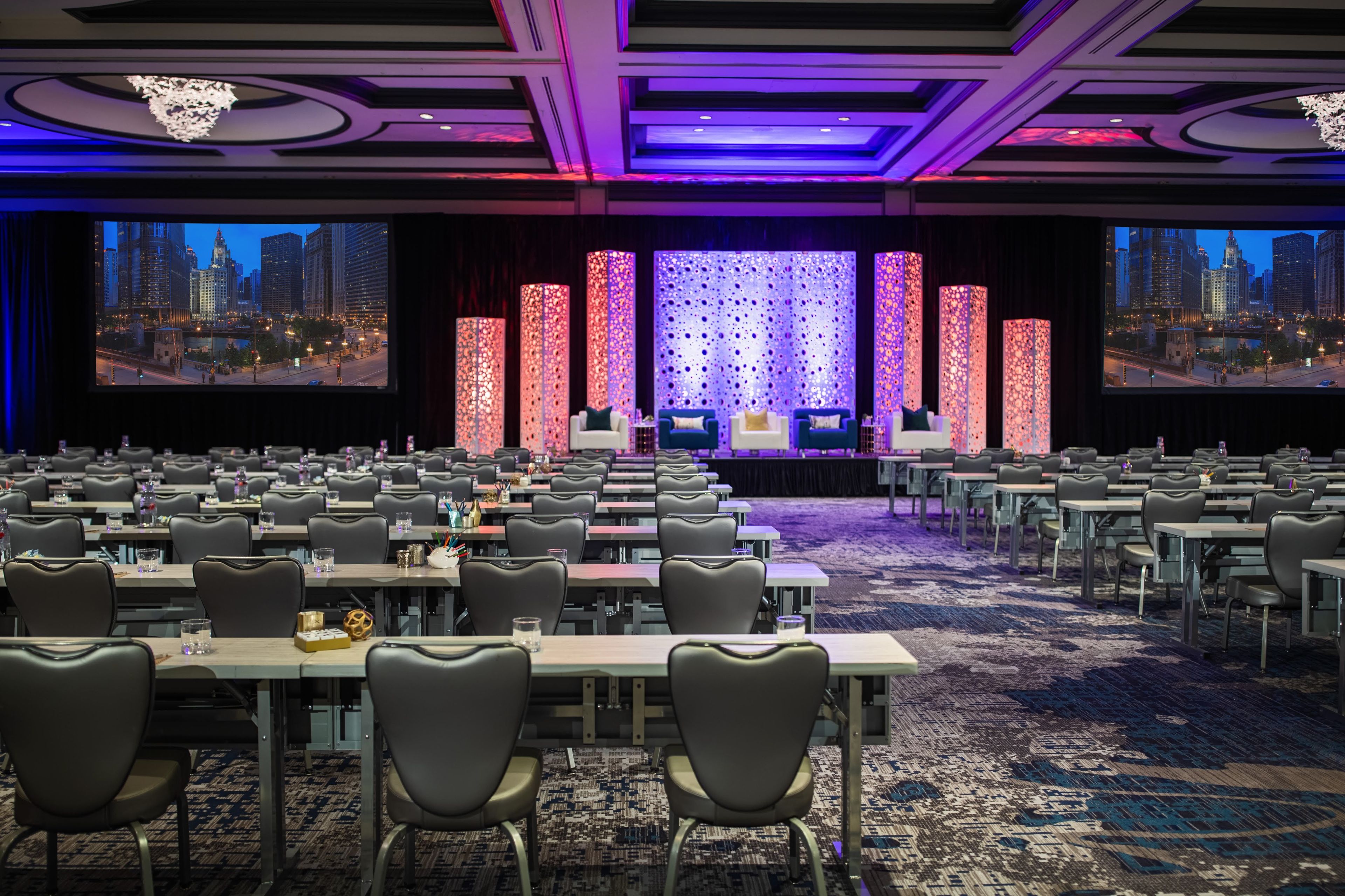 Grand Ballroom, an event space at Renaissance Chicago Downtown Hotel
