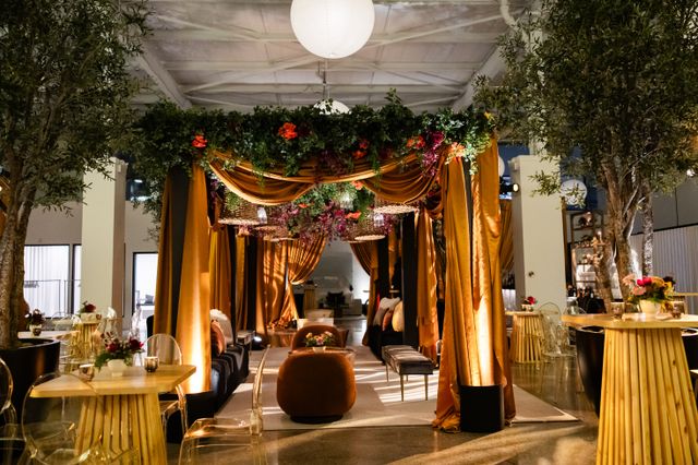 Featured photo from Celebrate This Chicago Holiday Party with Canopied Seating and Warm Metallic Accents