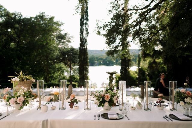 Featured photo from Bre + Ben's Romantic Garden Wedding