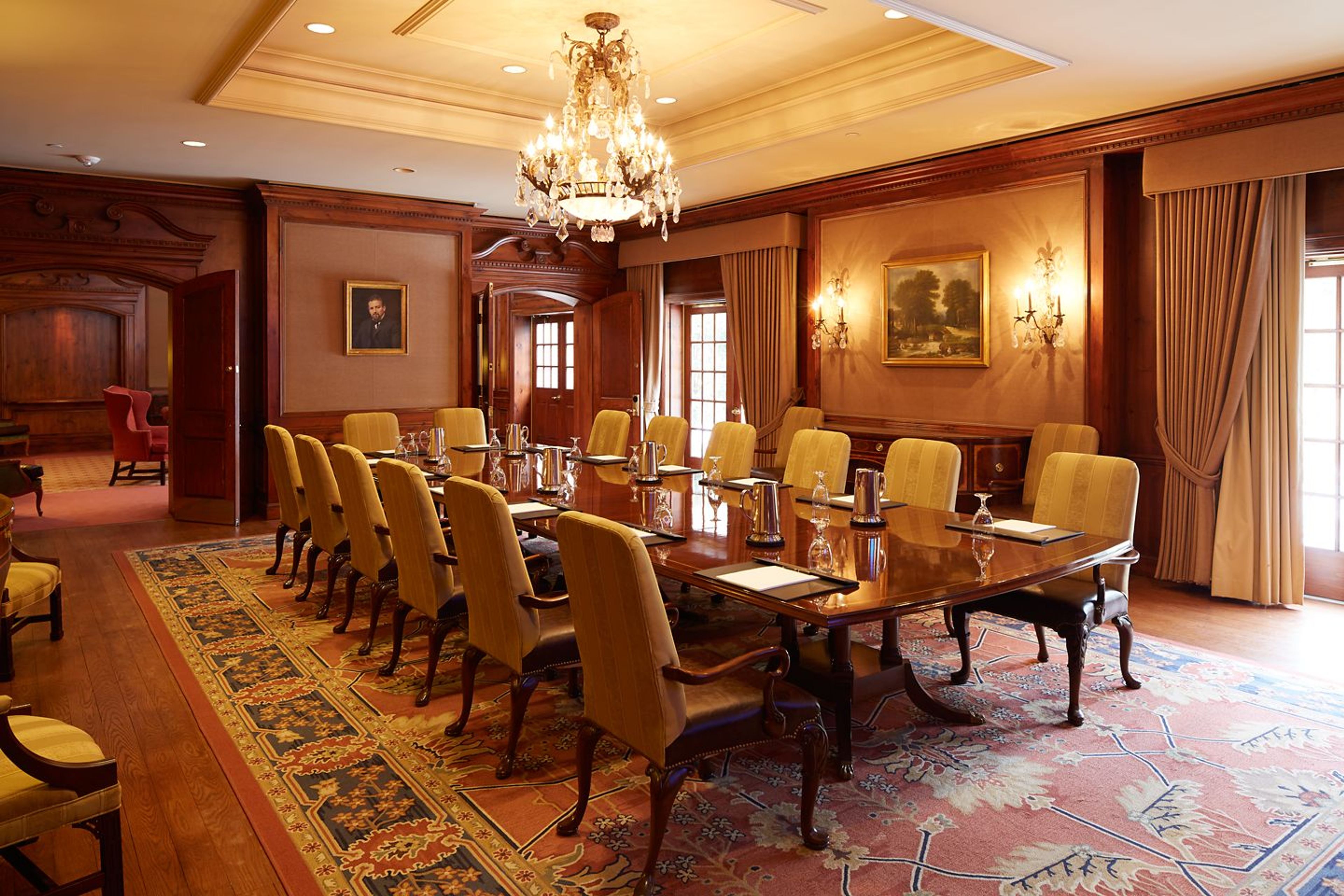 Founder's Boardroom, an event space at Destination Kohler: The American Club