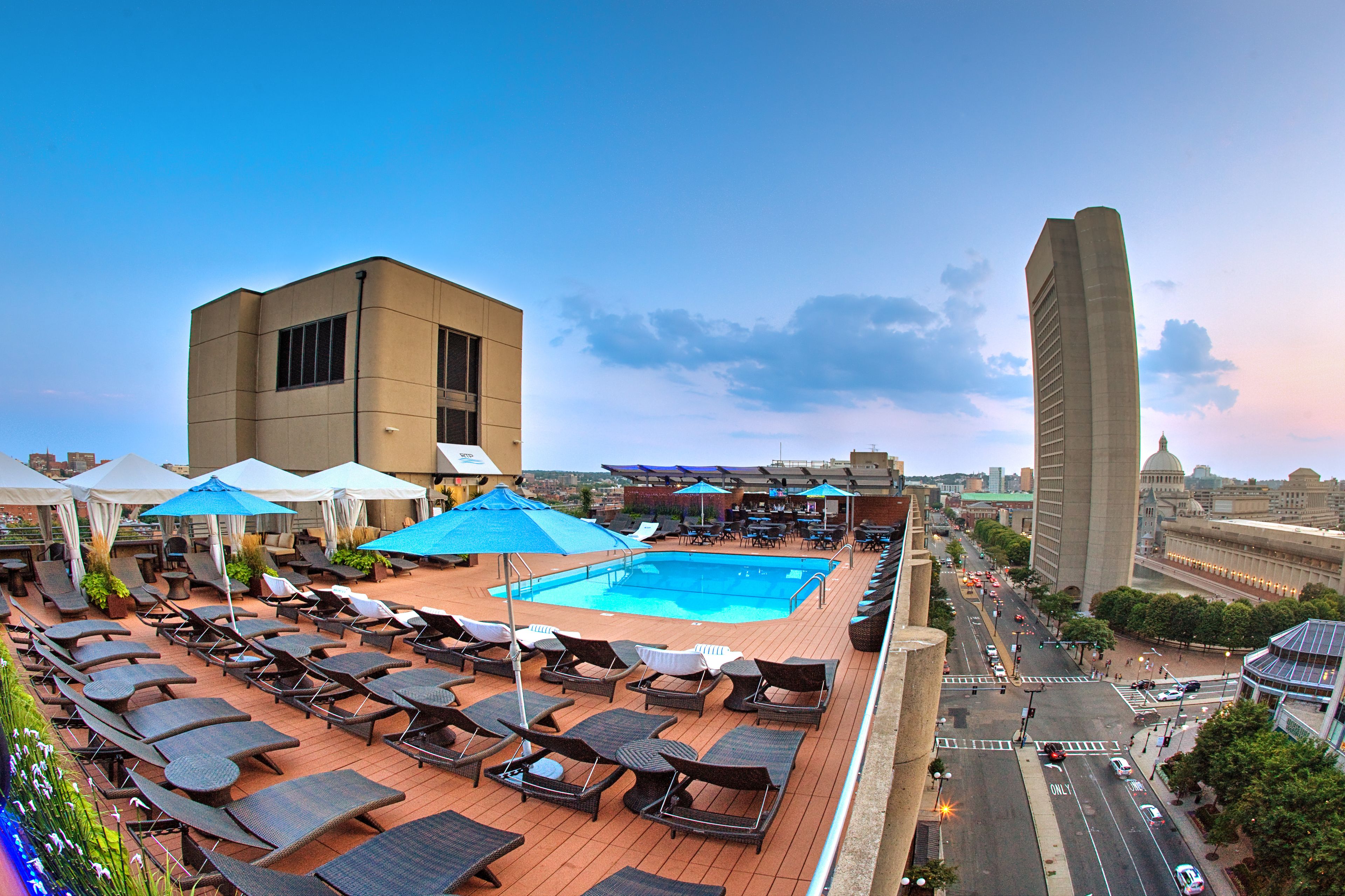 Roof Top Pool Boston, an event space at The Colonnade Hotel Boston