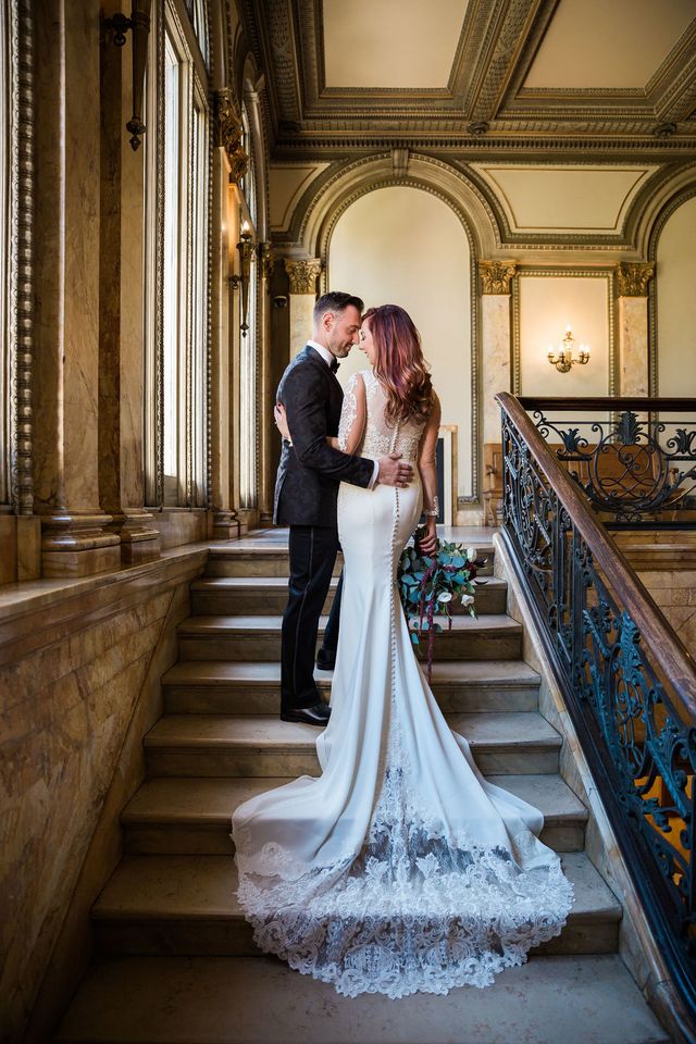 Featured photo from Romantic Fall Wedding in Historic Church and Library