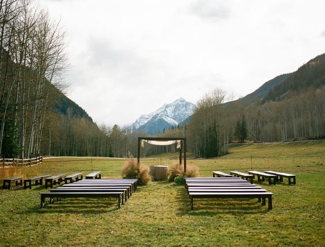 Featured photo from An Elegant Earthy Intimate Wedding Ceremony and Tented Reception in The Main Meadow at T-Lazy-7 Ranch in Aspen, Colorado