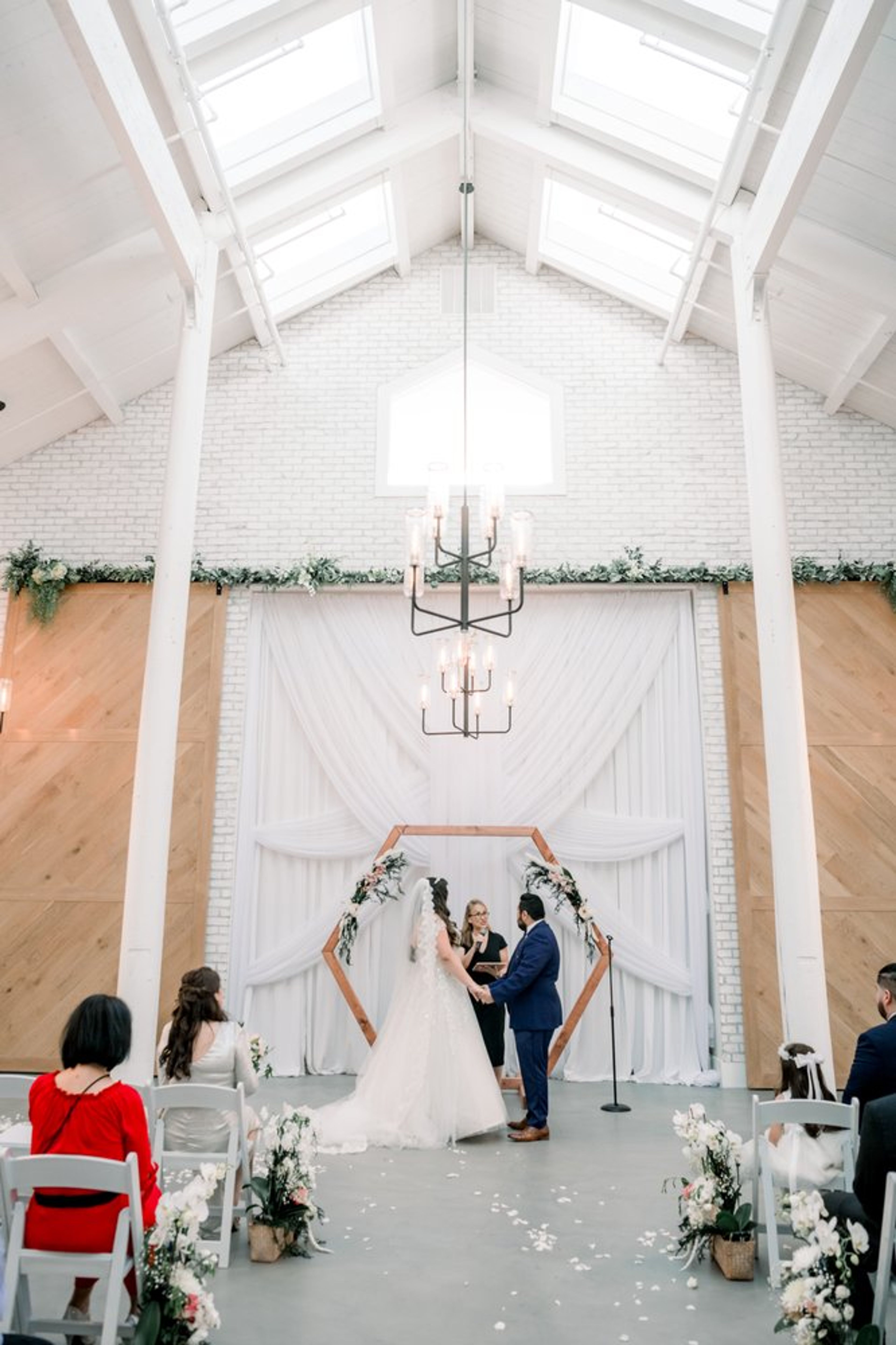Indoor Chapel, an event space at Carlsbad Windmill by Wedgewood Weddings