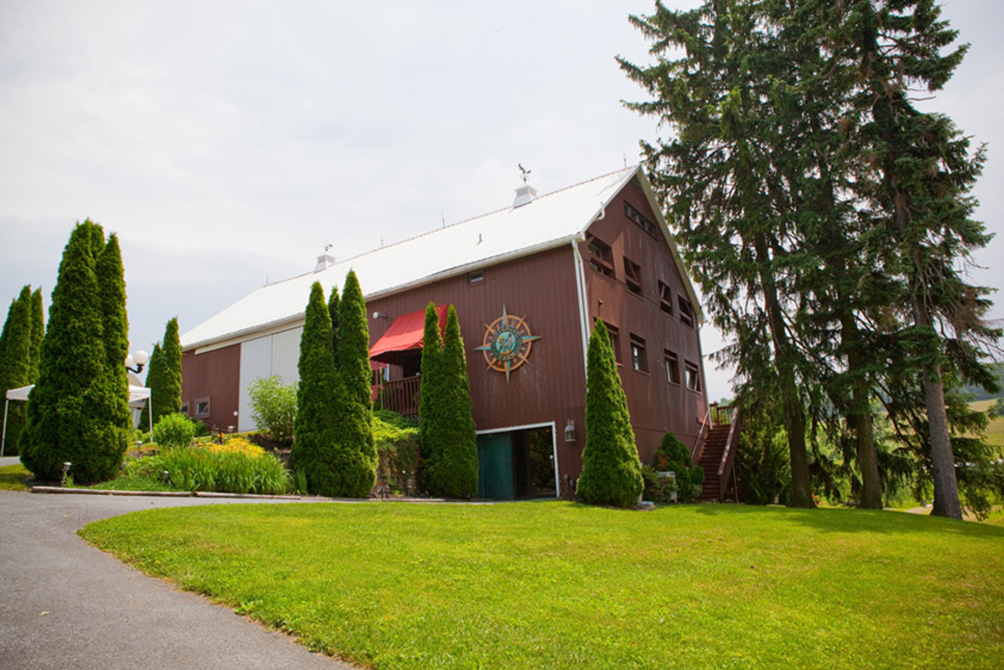The Barn, an event space at Ostertag Vistas