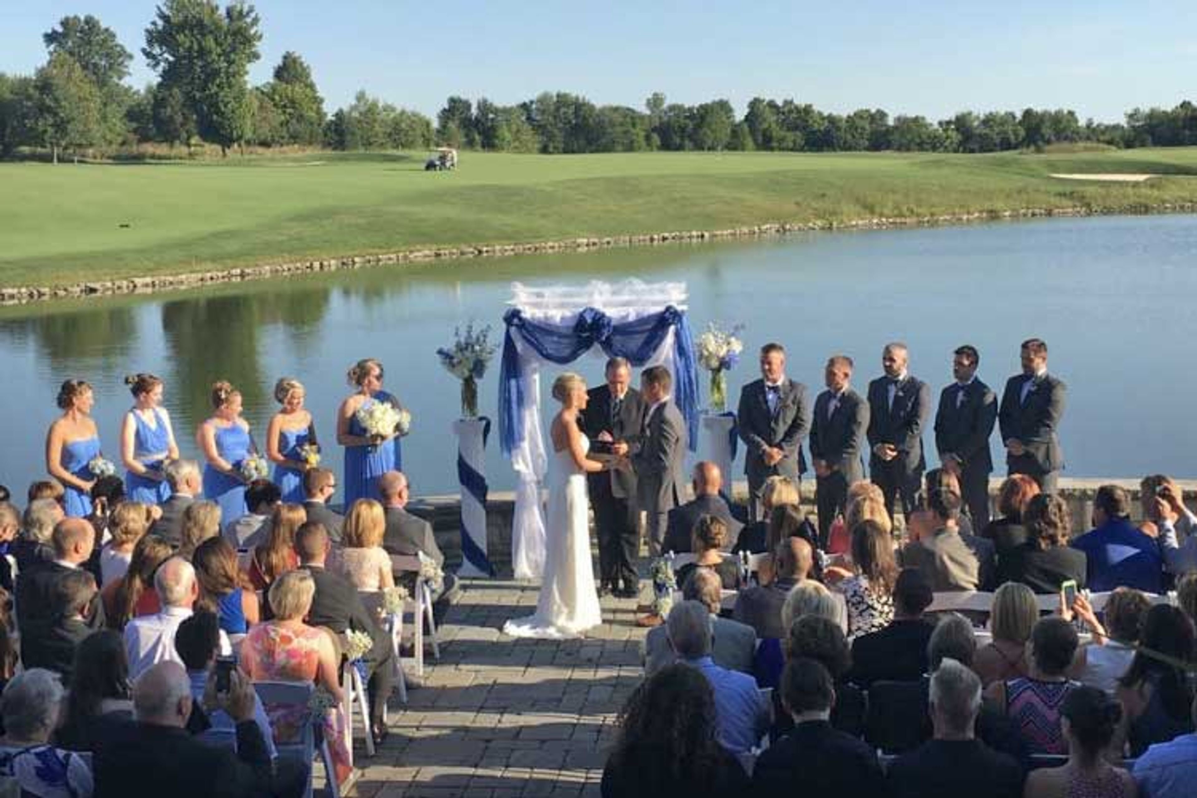 Ceremony Garden, an event space at Stonelick Hills Golf Club