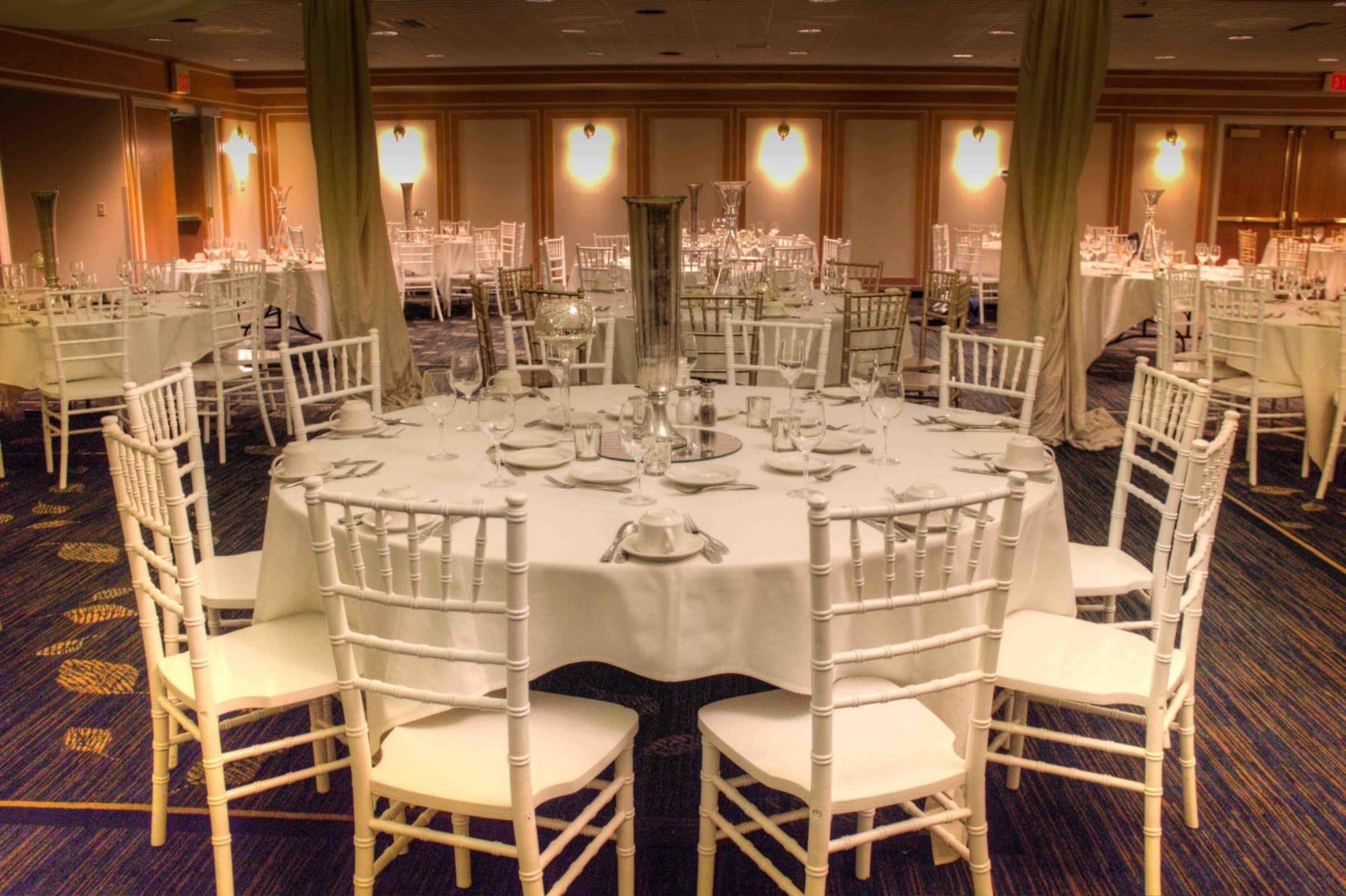 Centennial Ballroom, an event space at Campbell's Resort on Lake Chelan