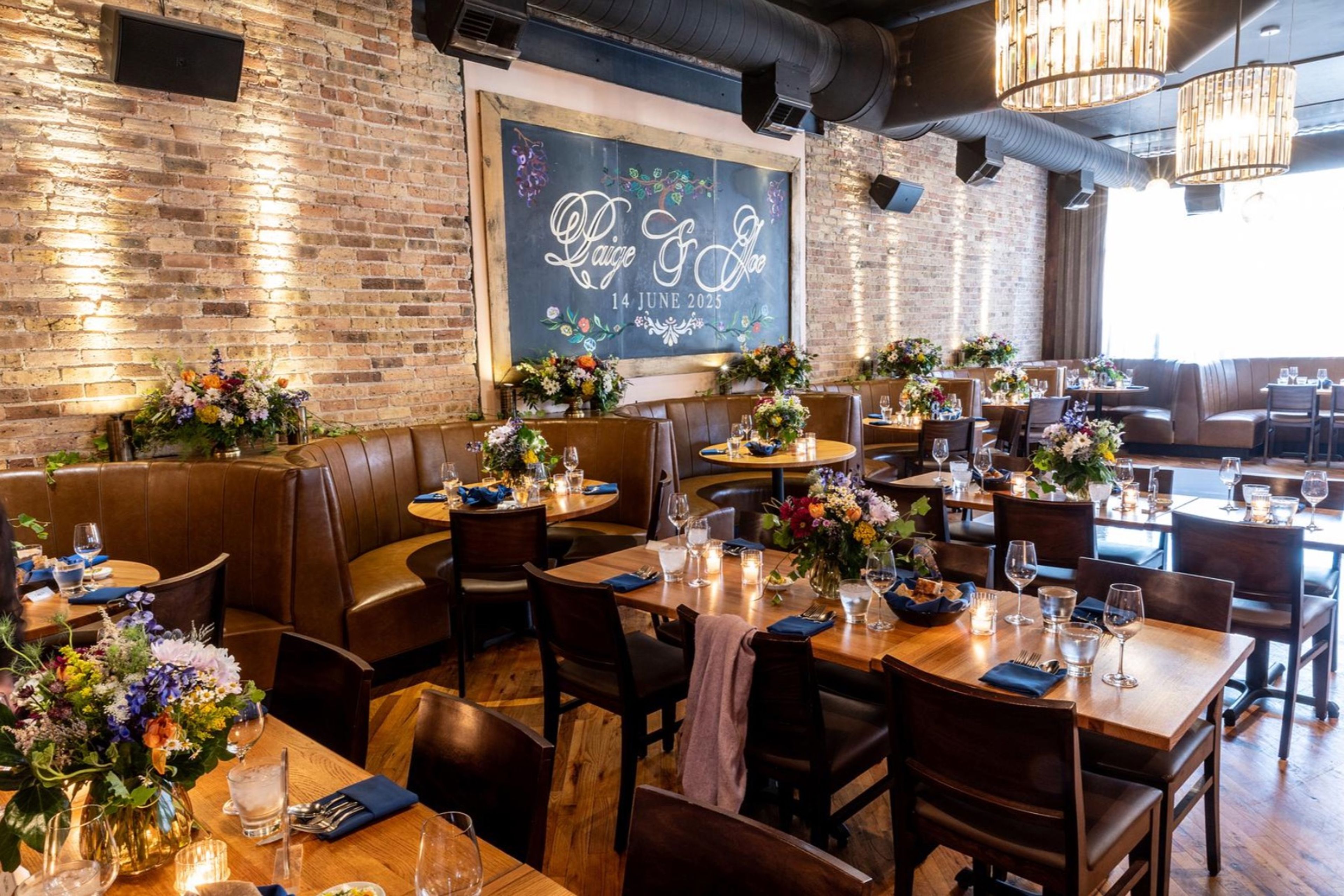 Main Dining Room, an event space at Bar Parisette