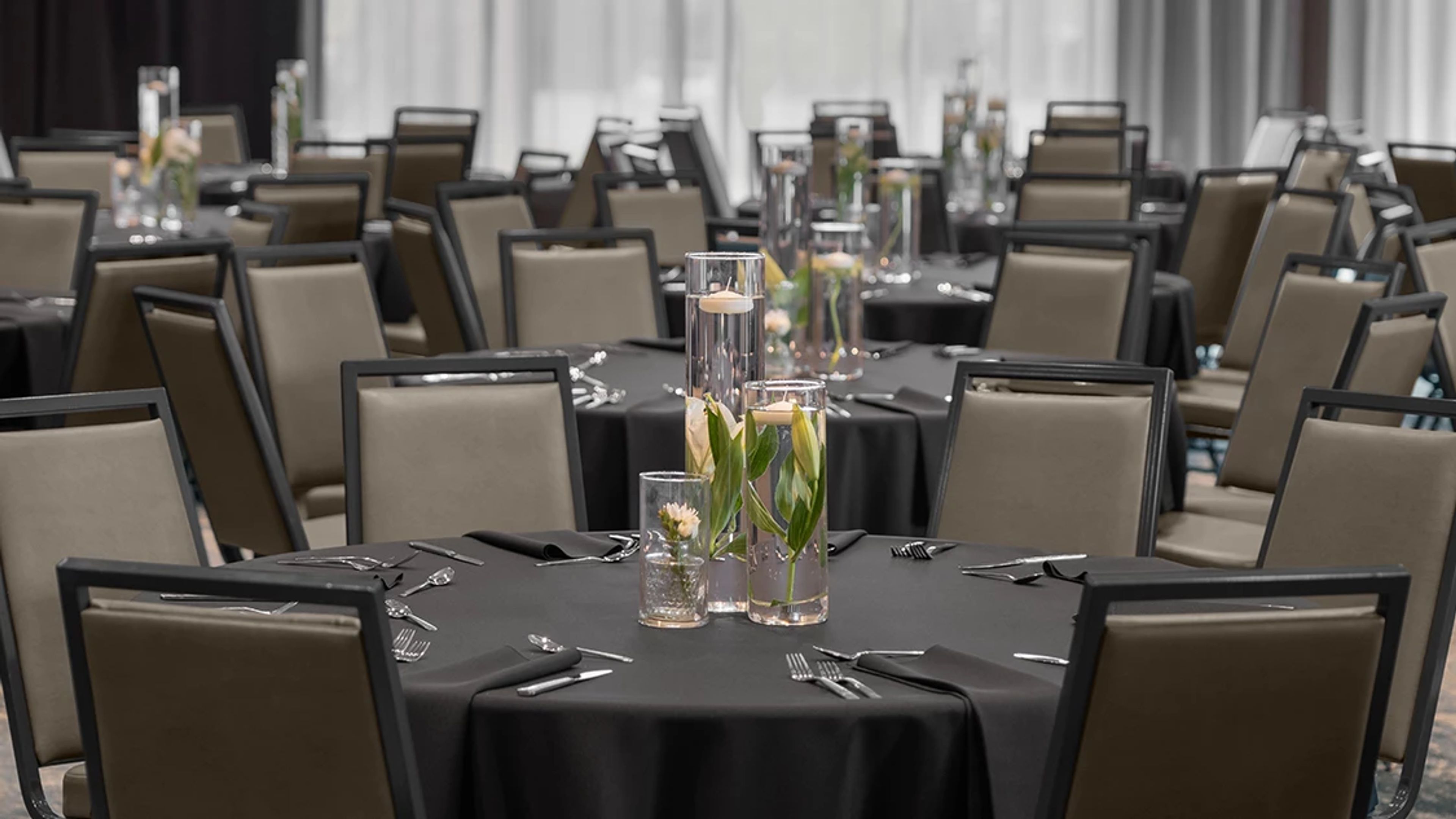 Ballroom A, an event space at Grand Prairie Events and Convention Center