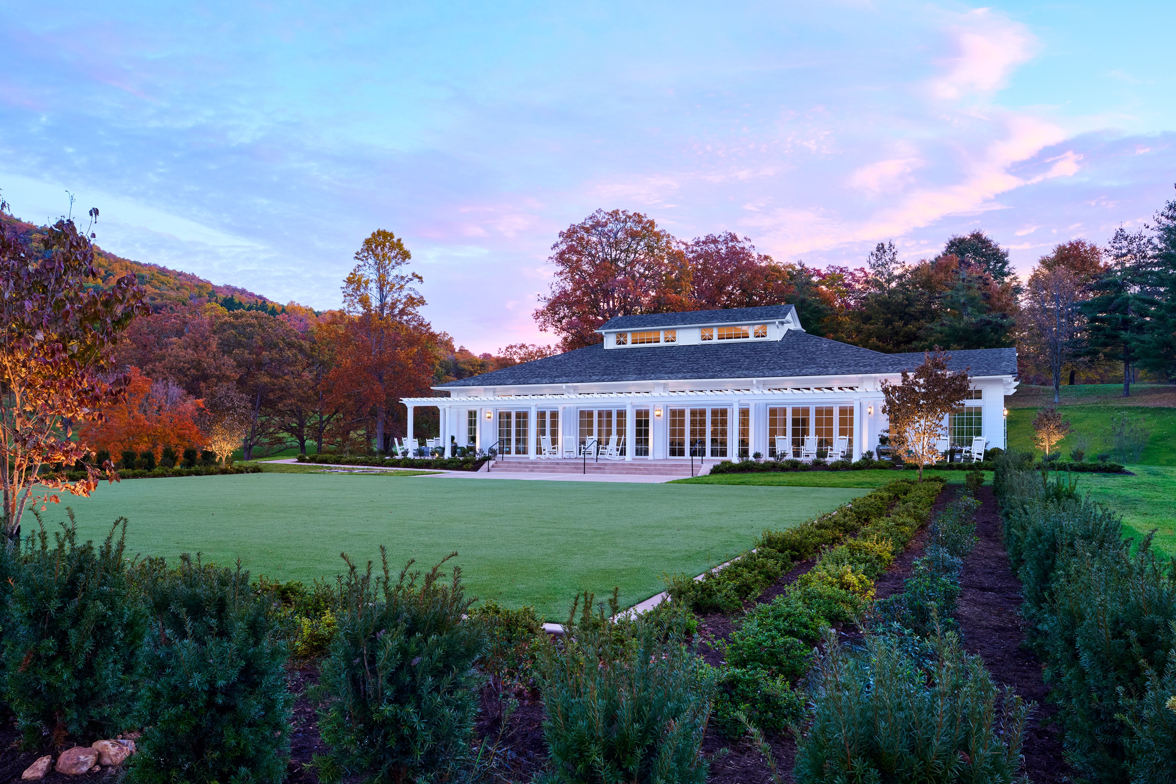 Old Course Pavilion, an event space at The Omni Homestead Resort & Spa
