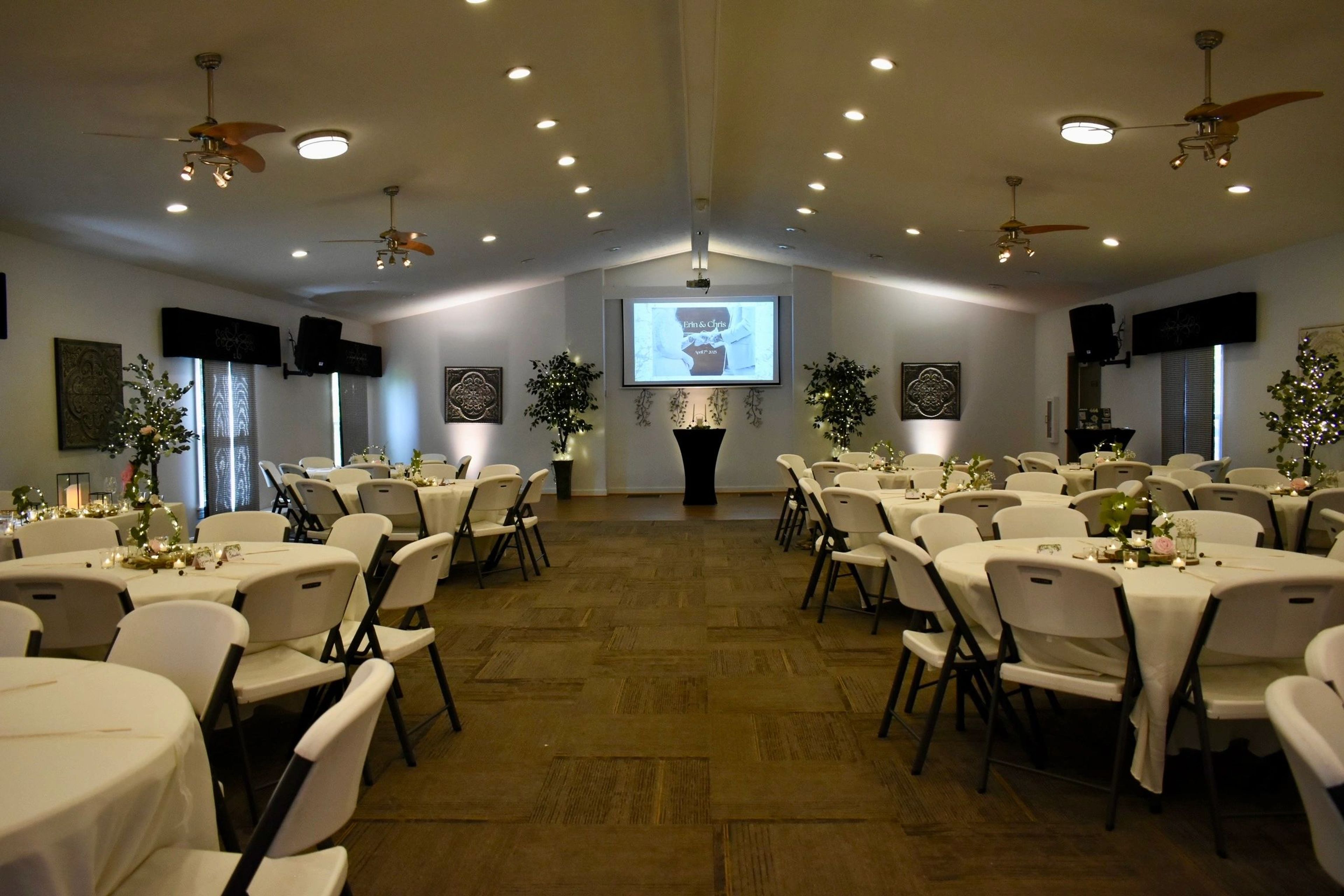 Blankenbaker Room, an event space at The Blankenbaker