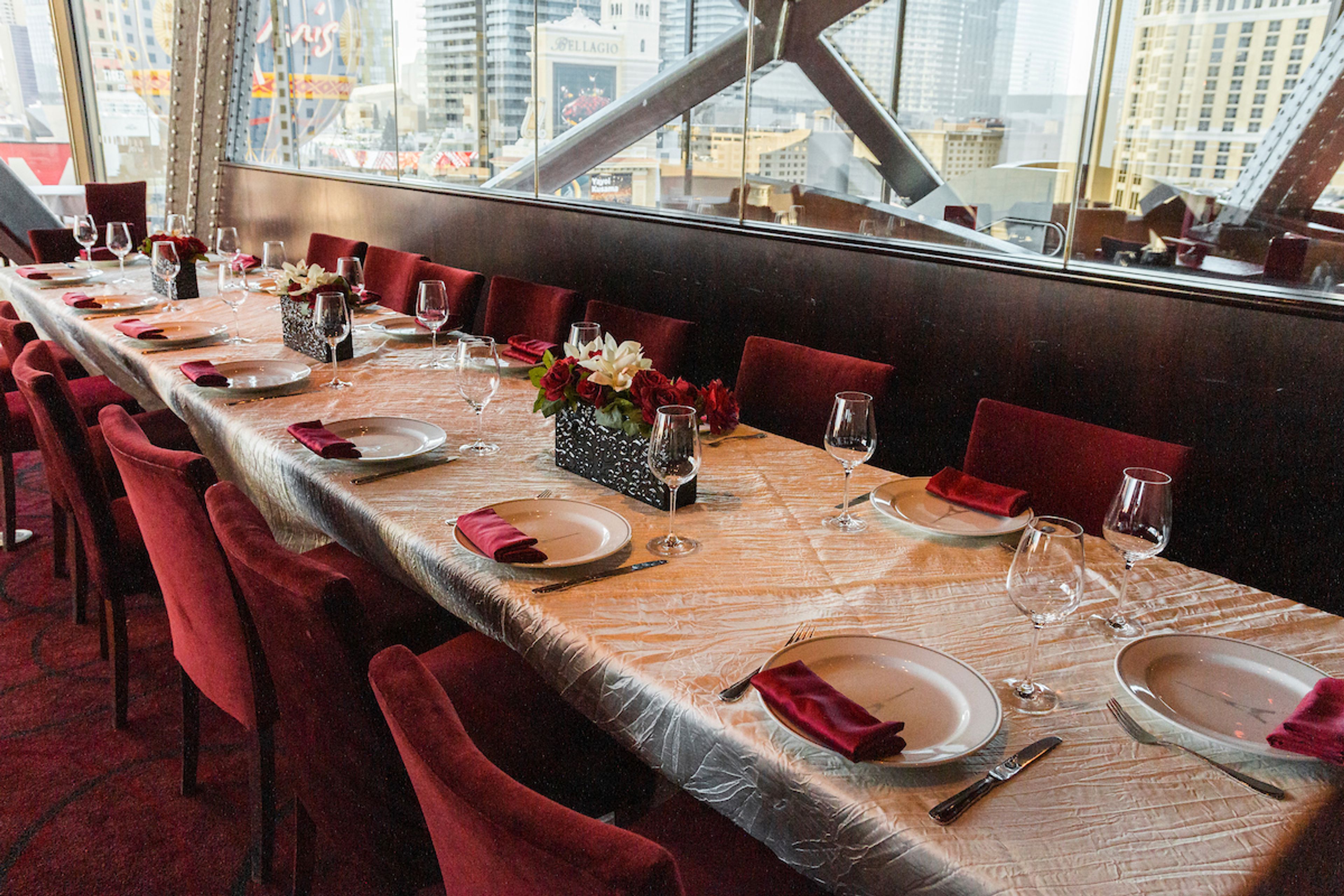 Left Bank, an event space at Eiffel Tower Restaurant