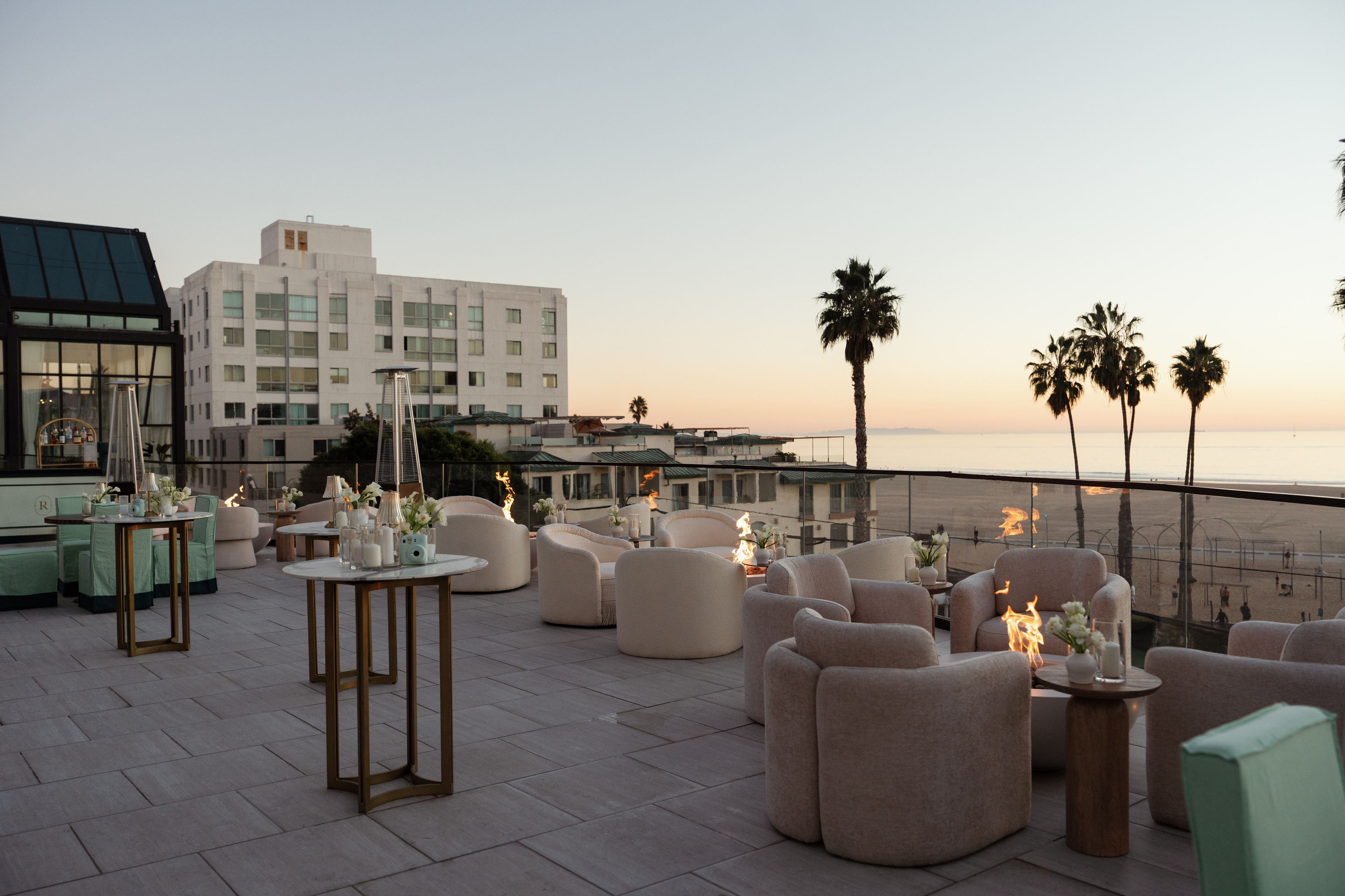 Azure Lower Pool Deck, an event space at Regent Santa Monica Beach Resort