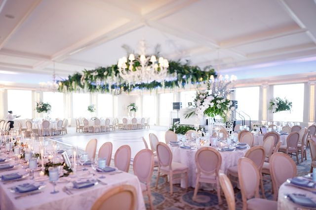 Featured photo from See This Timeless Wedding at The Beach Club with Oceanfront Views and Elegant Blue-and-White Details