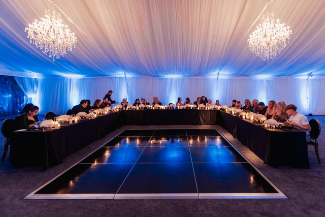 Featured photo from This Chic Los Angeles Wedding at an Upscale Rooftop Venue Was Framed by Sweeping City Views