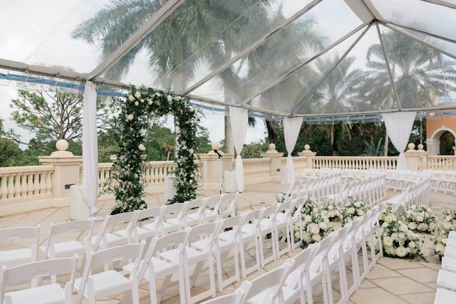 Featured photo from Step Into this Port St. Lucie Wedding Framed by Textured Greenery and Graceful Chandeliers