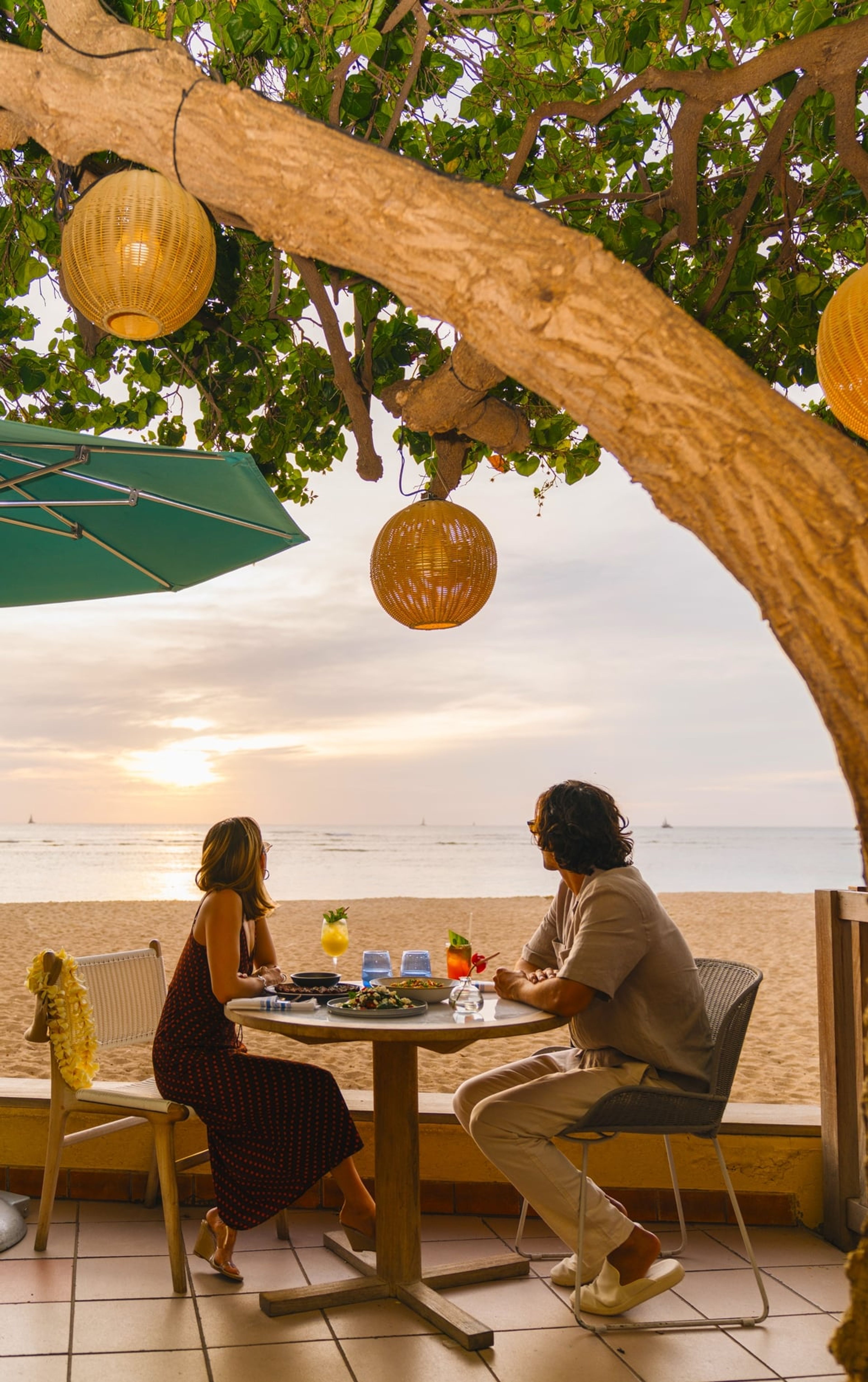 Hau Tree Restaurant, an event space at New Otani Kaimana Beach Hotel