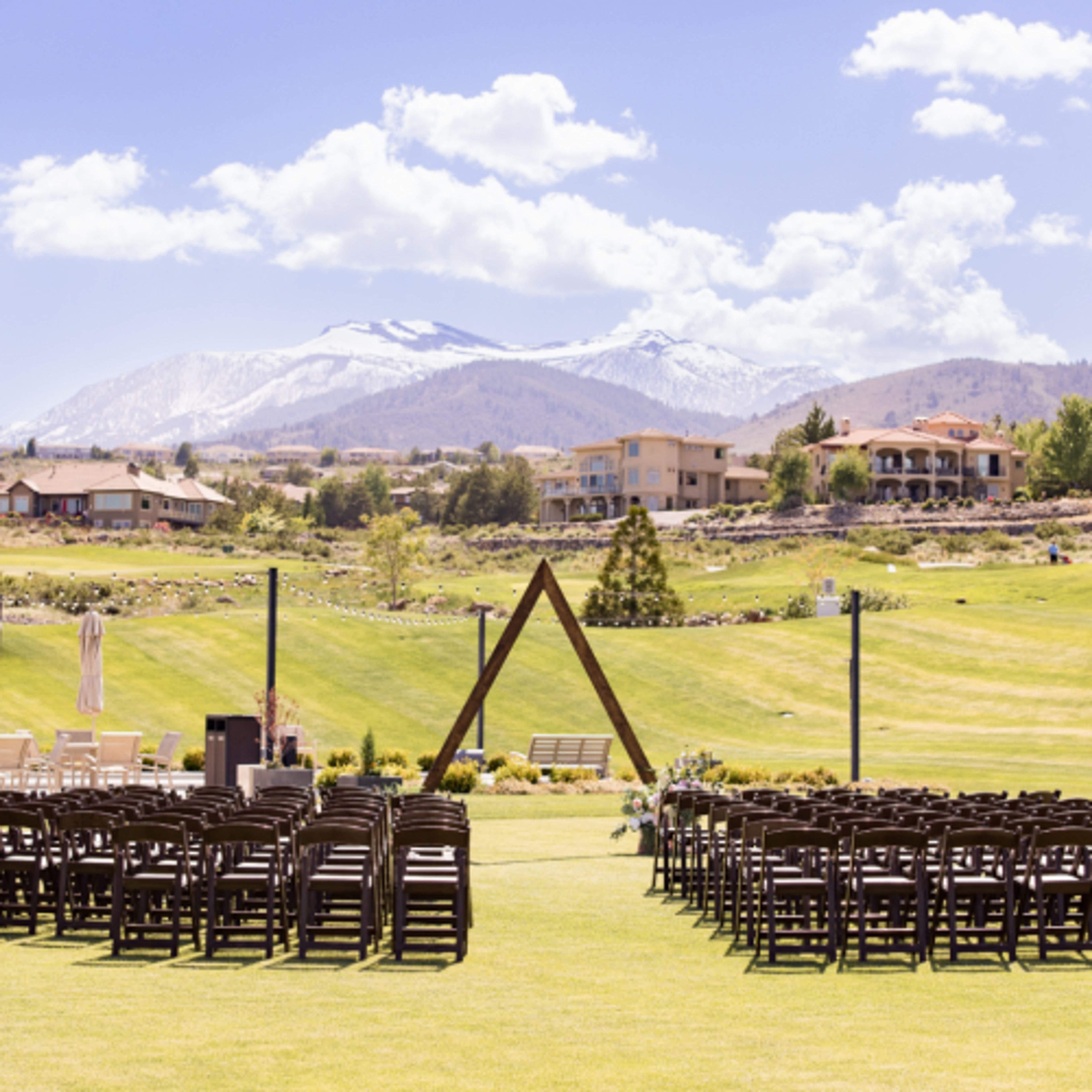 Outdoor Ceremony Space, an event space at The Club at ArrowCreek