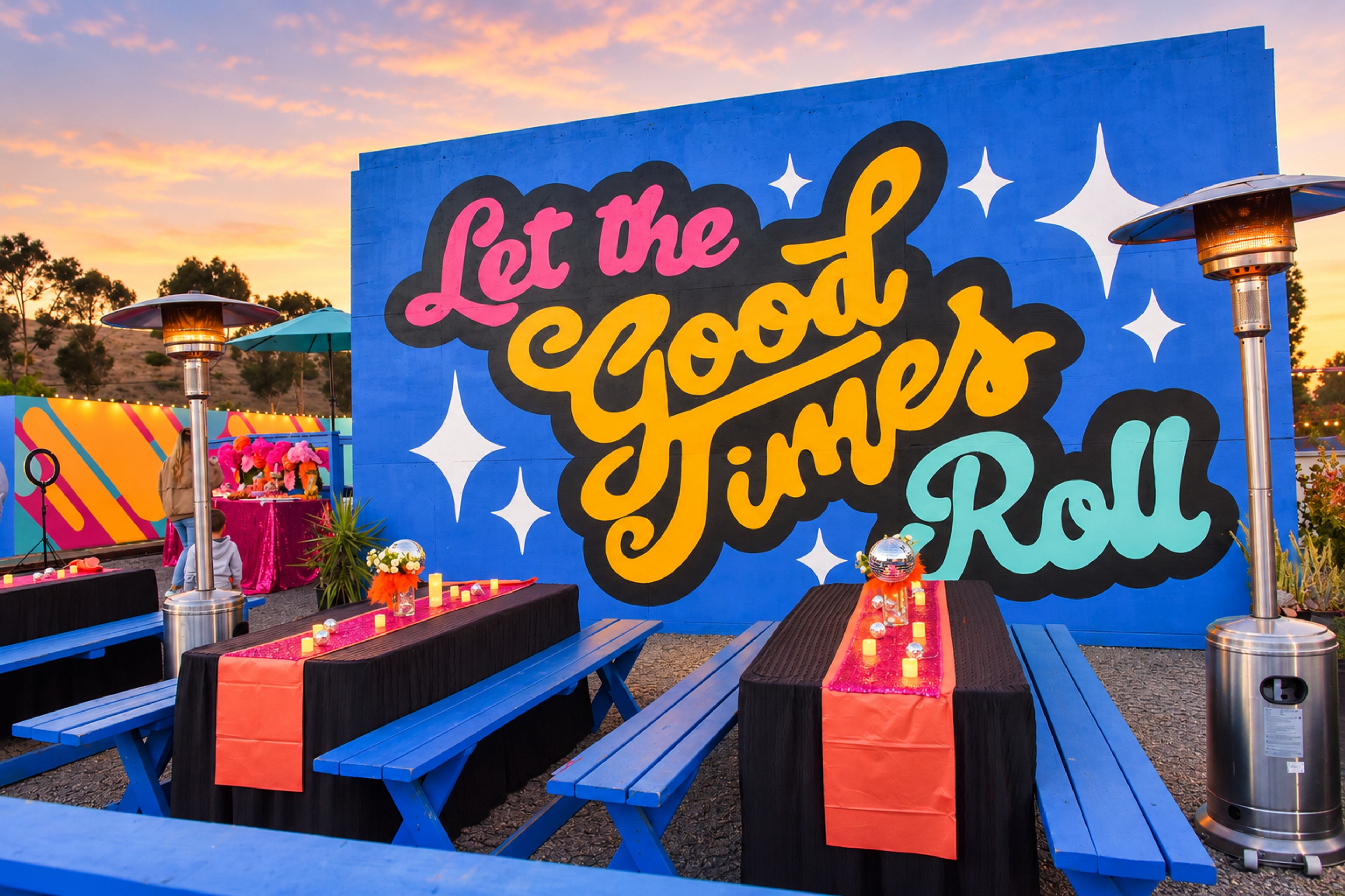 Outdoor Party & Gathering Areas, an event space at Ringer's Roller Rink at Federal Blvd