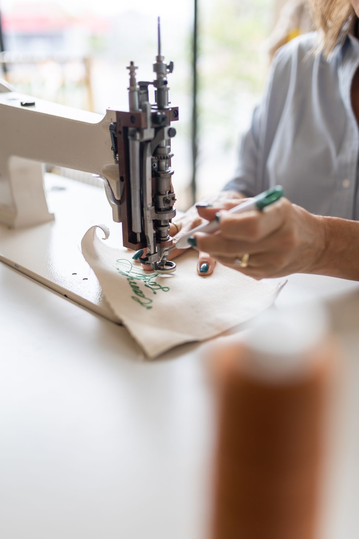 Custom embroidery at The Little Play Avenue