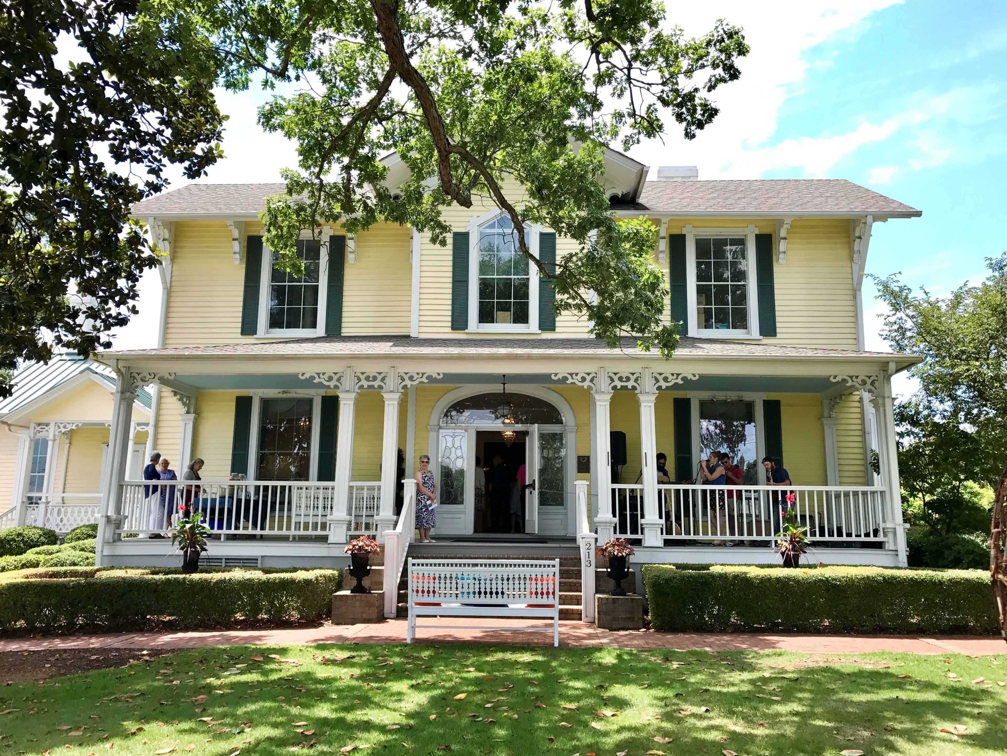 Captain White House, an event space at Alamance Arts