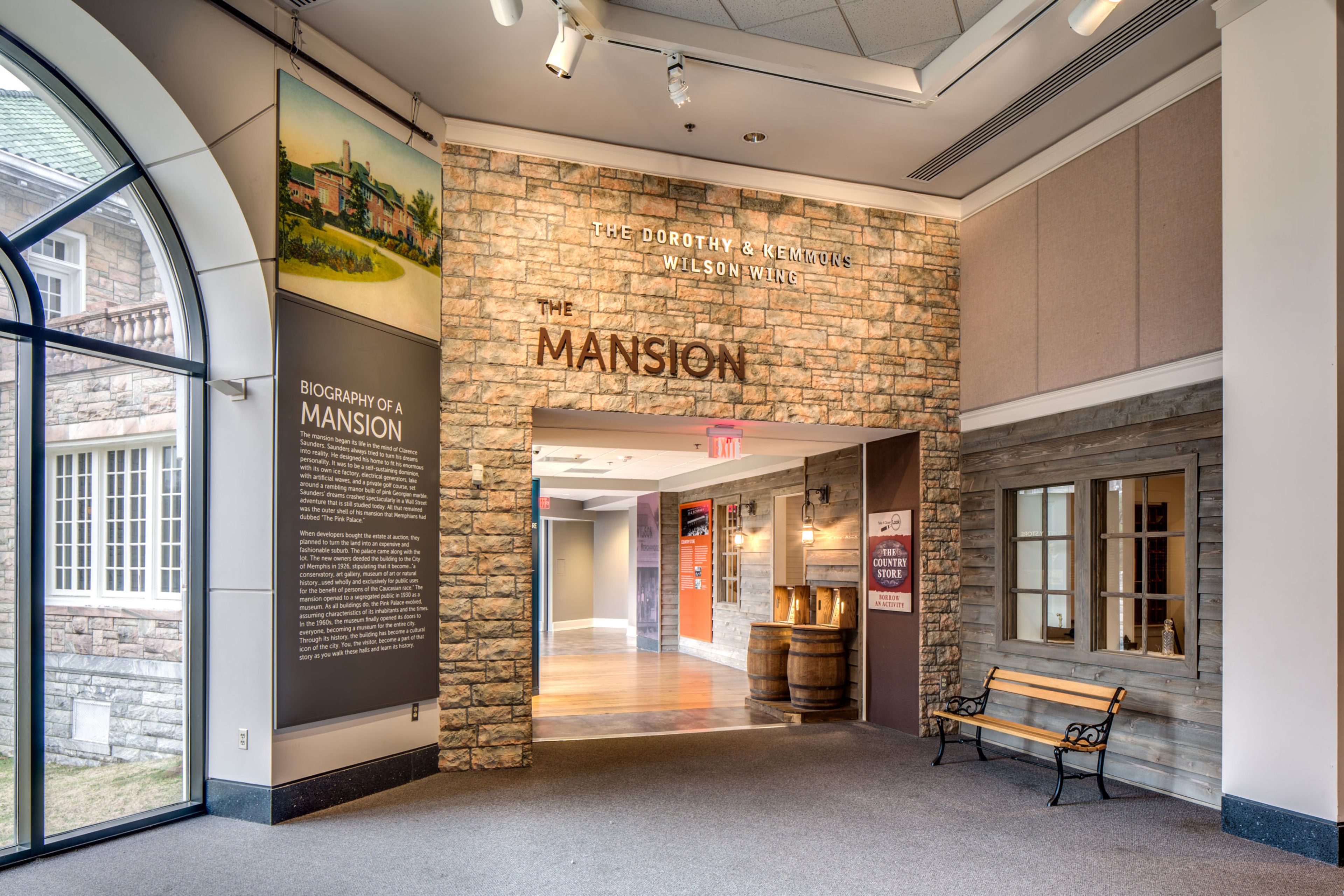 The Mansion, an event space at Pink Palace Museum