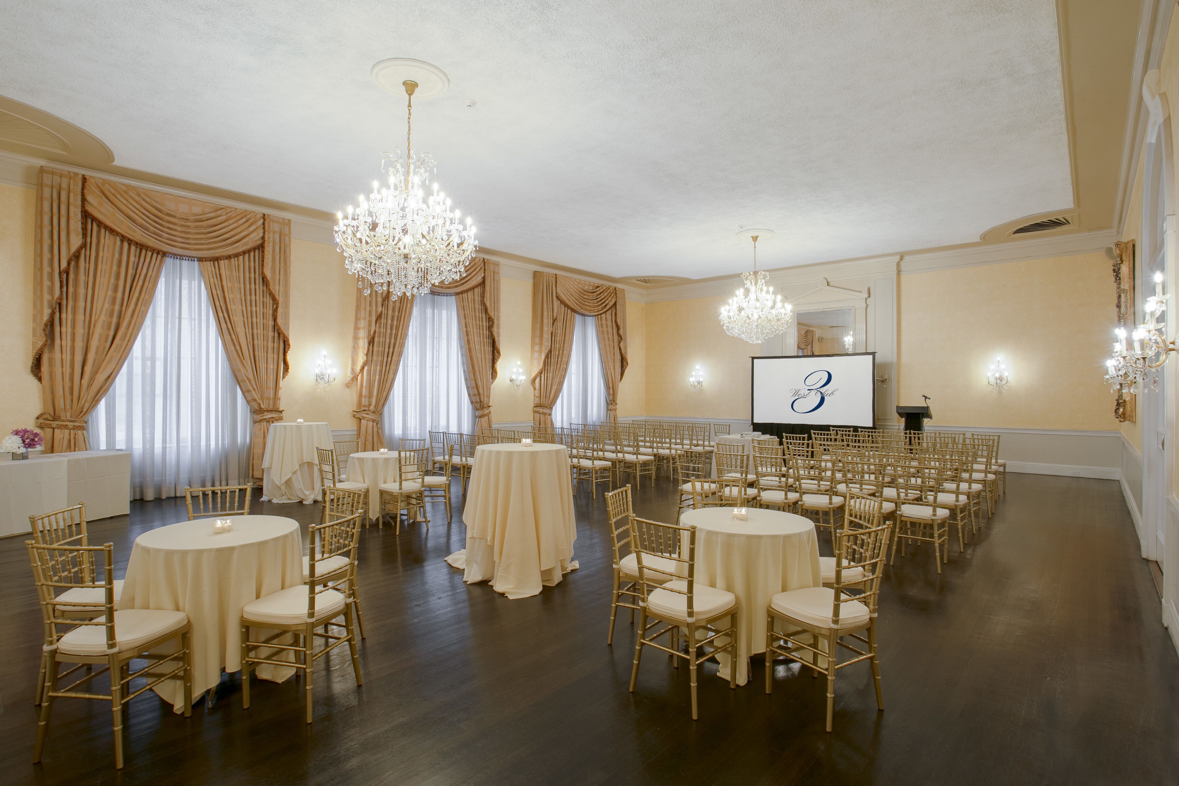 Grand Salon, an event space at 3 West Club