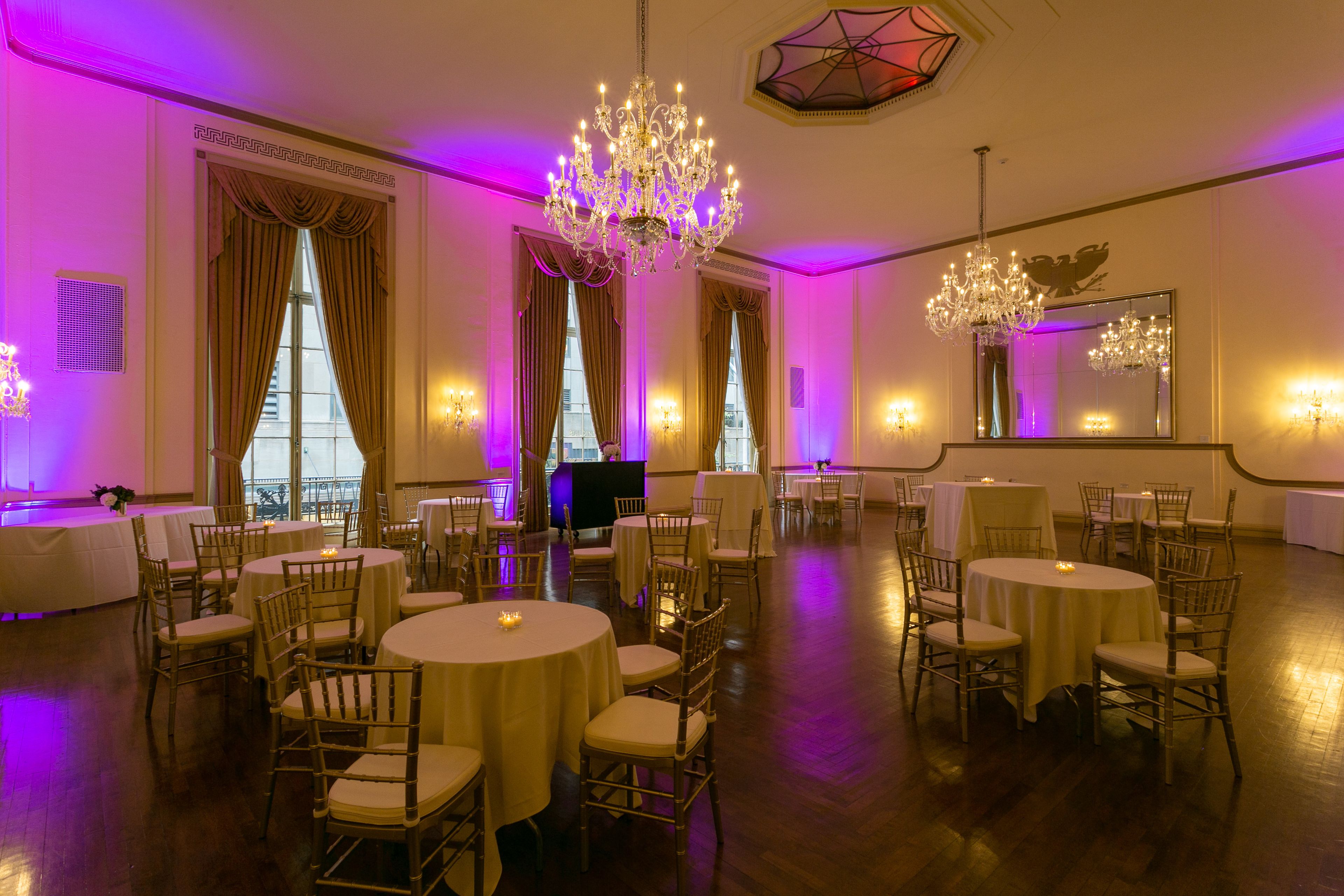 Grand Ballroom, an event space at 3 West Club