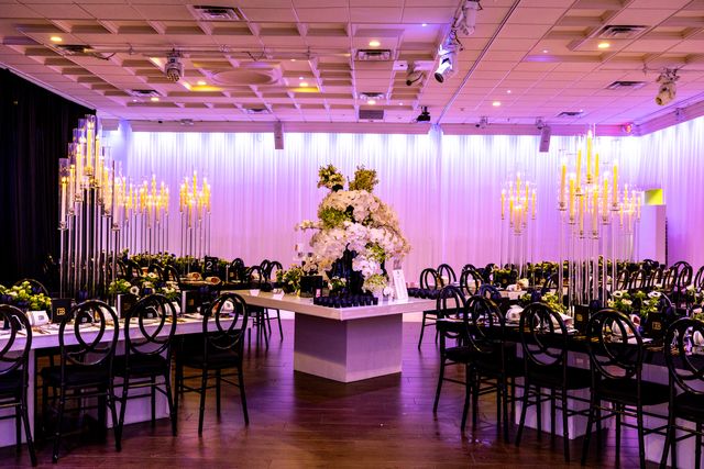 Featured photo from Step Into This Elevated Black-and-Gold Bar Mitzvah with Dramatic Candlelight in Boca Raton