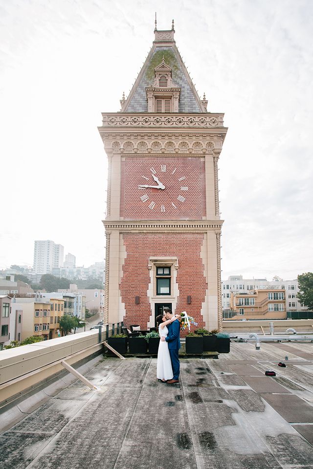 Featured photo from Intimate Jewish Wedding at San Francisco's Fairmont Heritage Place