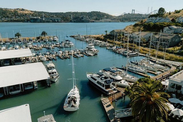 Featured photo from A Modern Tropical Celebration With a Dreamy Sail-Away Moment at The Lighthouse Glen Cove Marina
