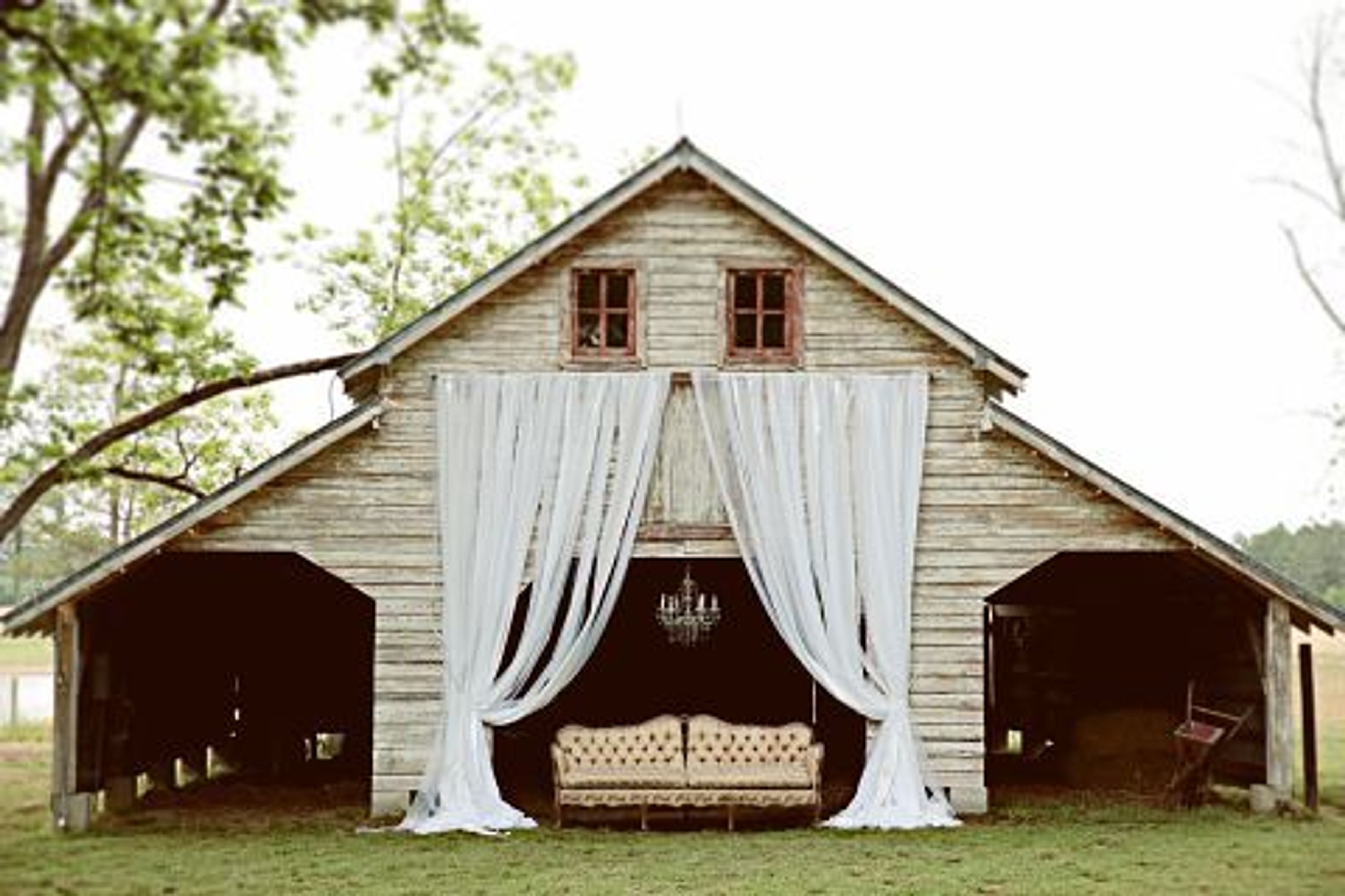 The Hay Barn, an event space at The Fritz Farm