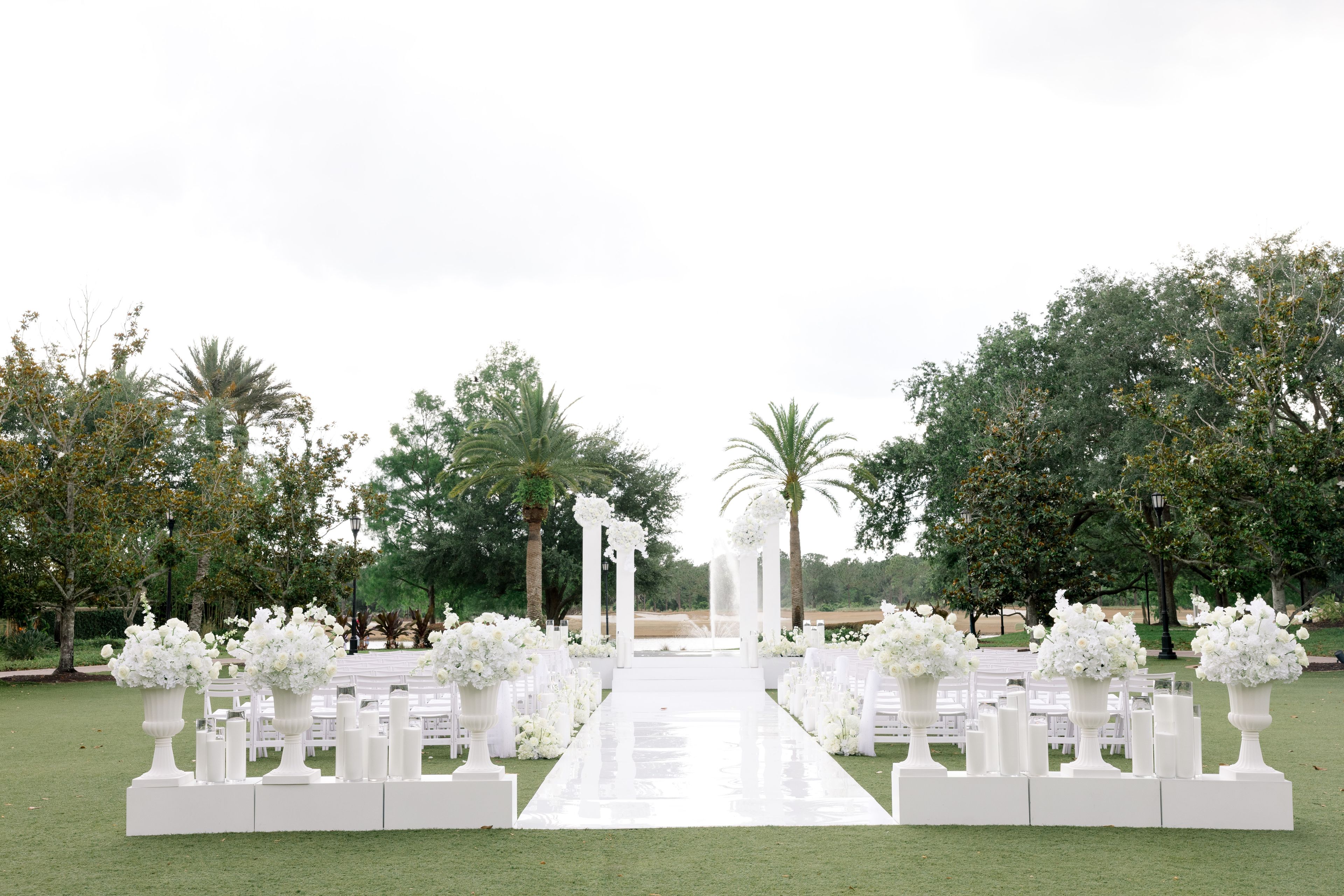 Da Vinci Lawn and Terrace, an event space at The Ritz-Carlton Orlando, Grande Lakes