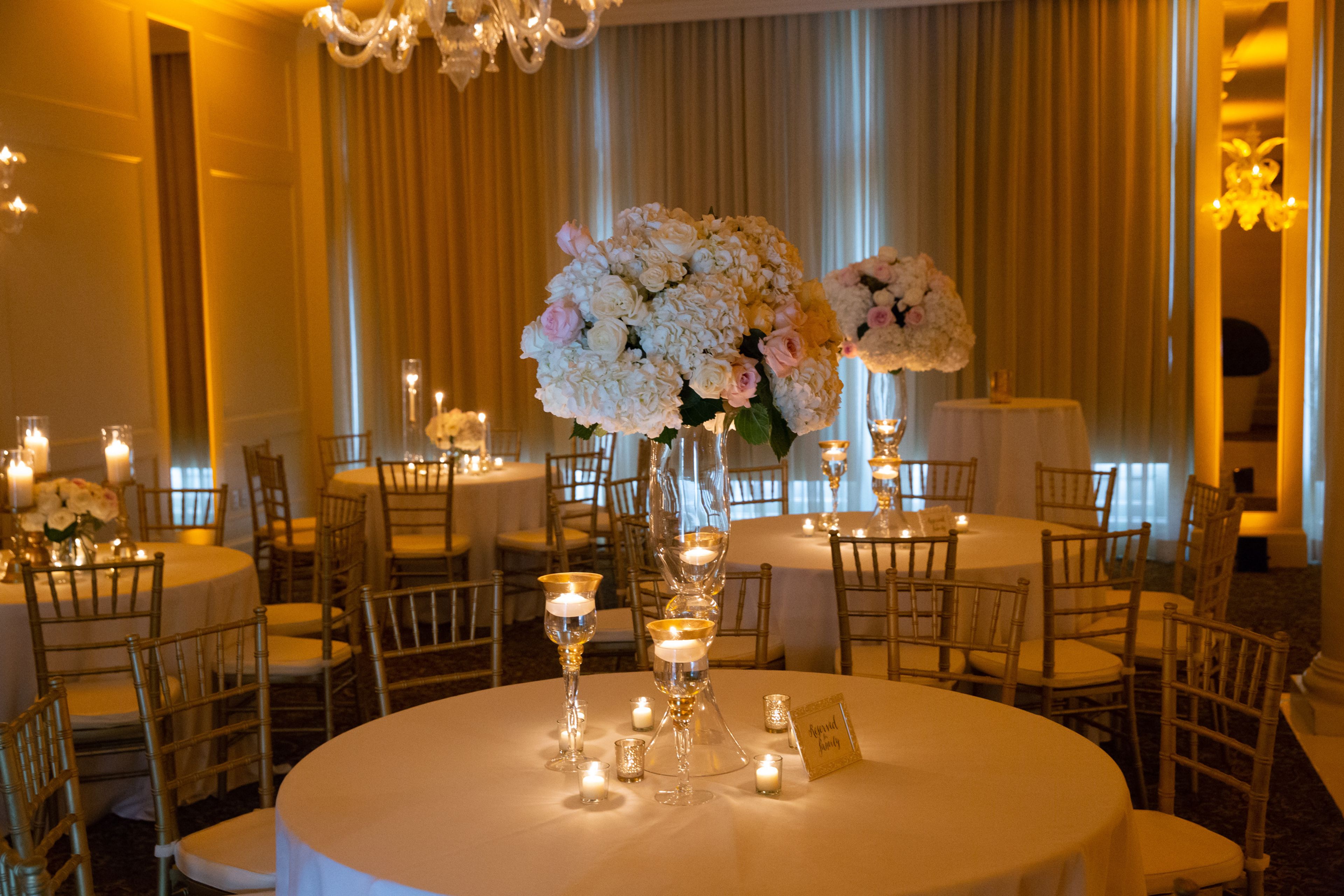 Camellia Ballroom, an event space at Southern Hotel, Covington