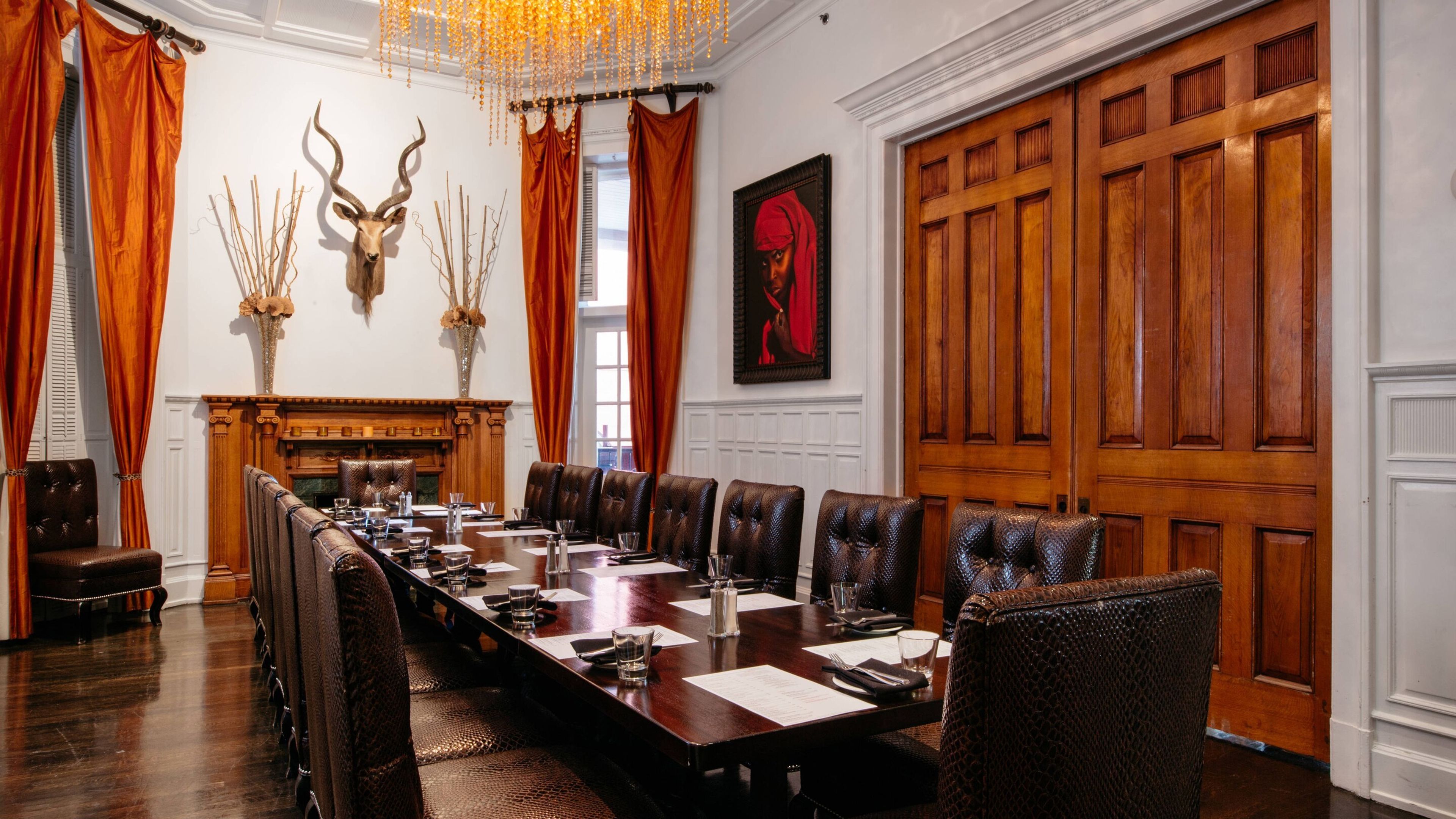 700 Drayton Restaurant Private Dining Room, an event space at Mansion on Forsyth Park, Autograph Collection