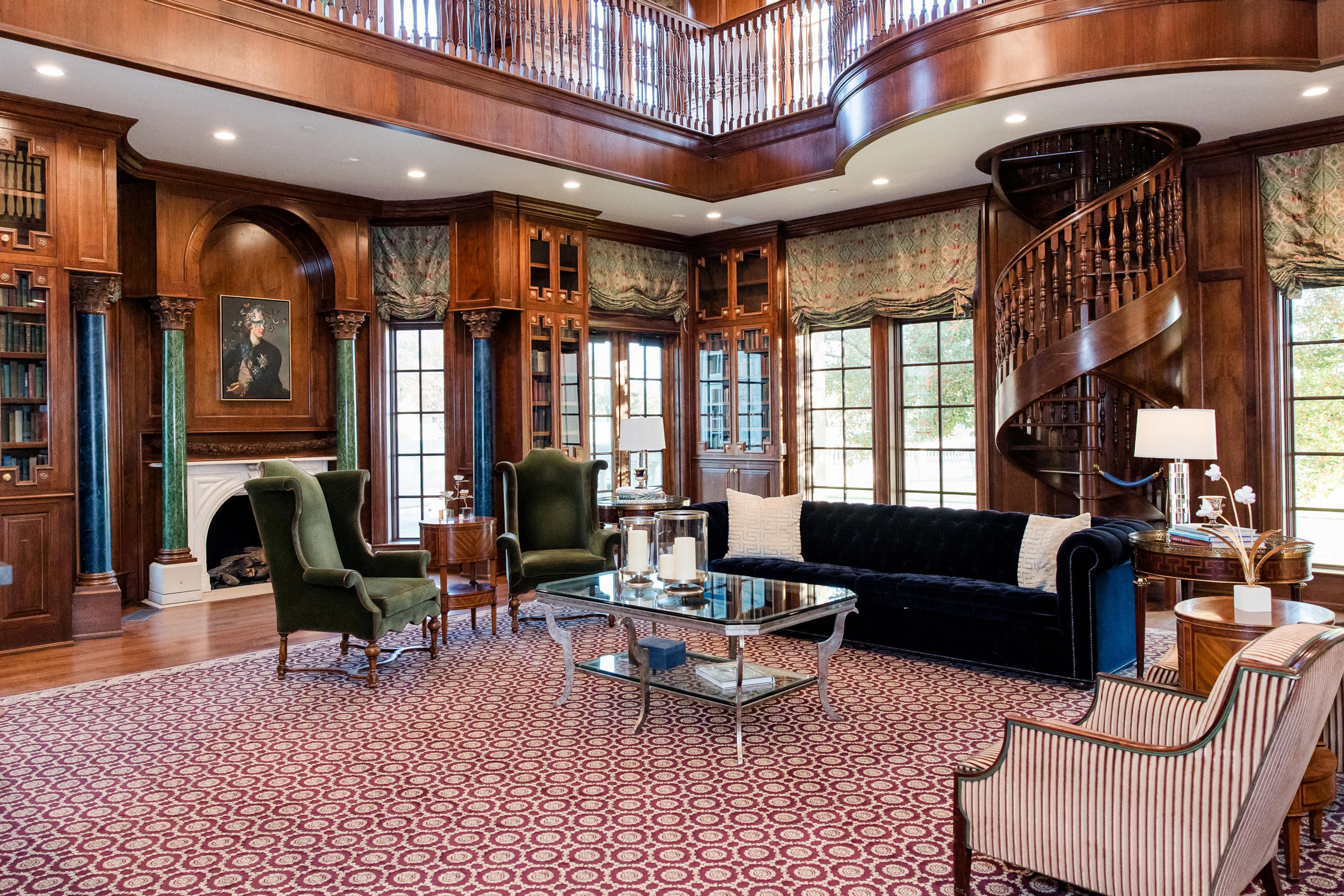 The Library, an event space at The Olana
