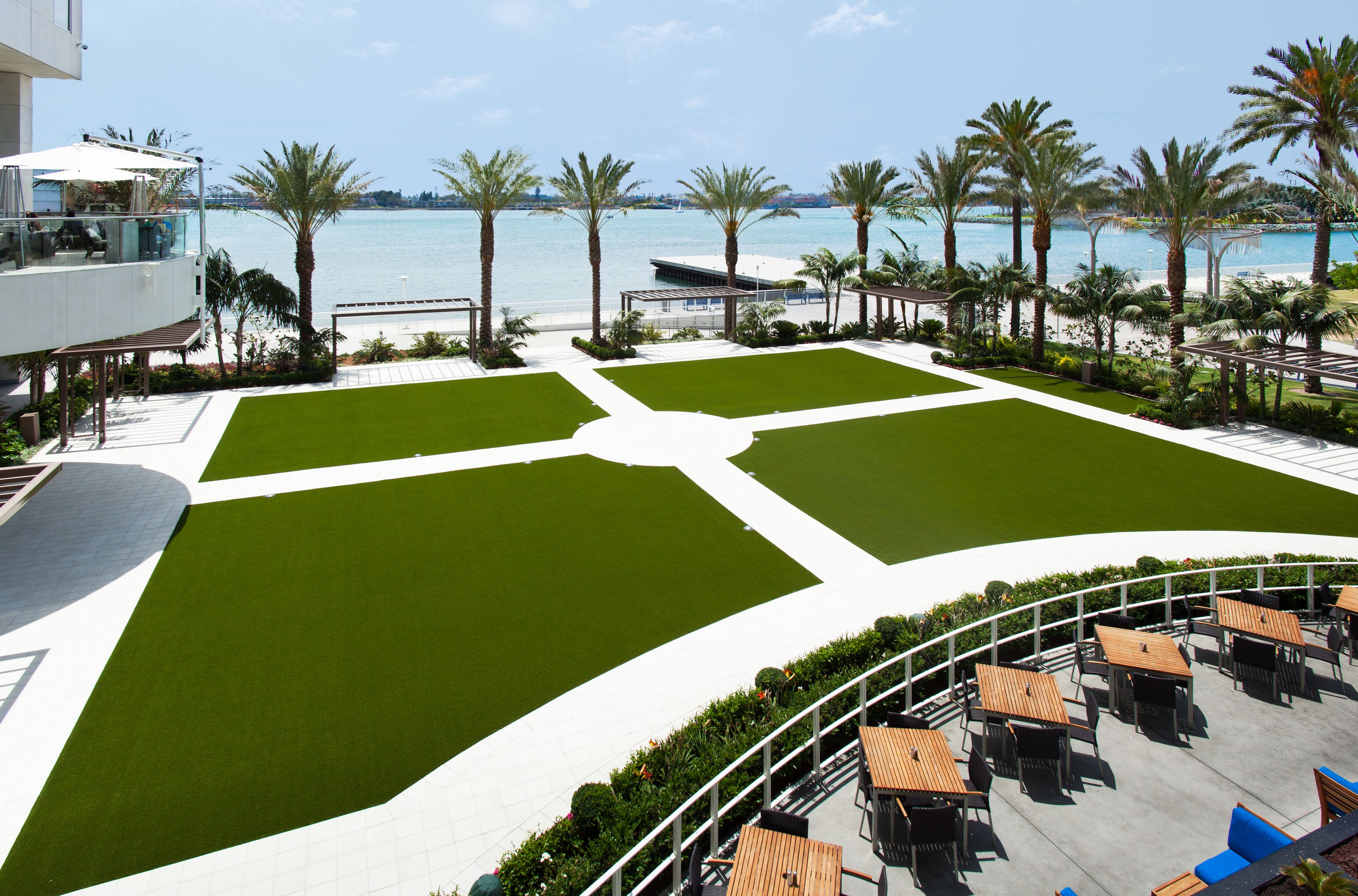 Promenade Plaza, an event space at Hilton San Diego Bayfront