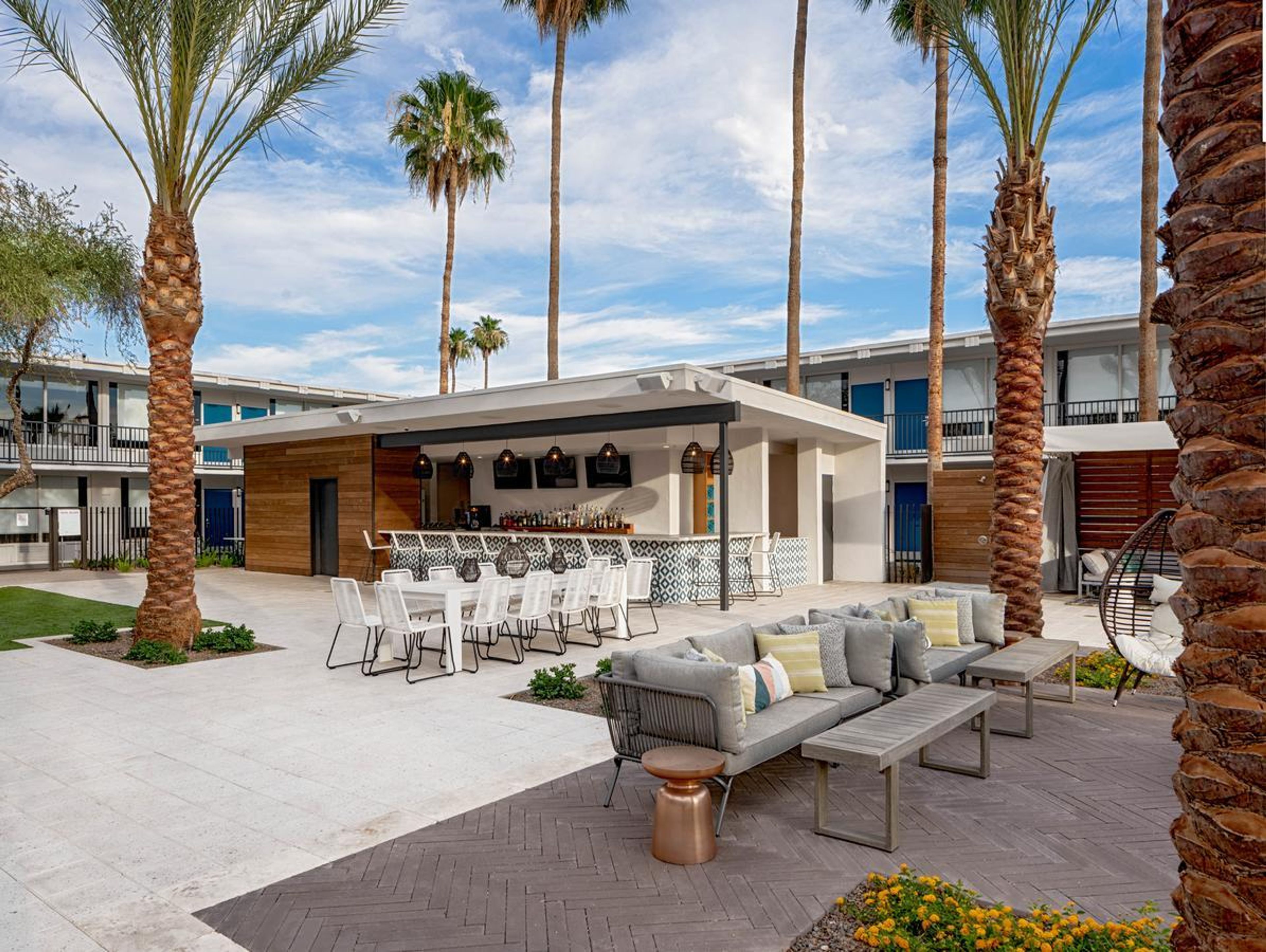 Multipurpose Deck, an event space at Hotel Adeline
