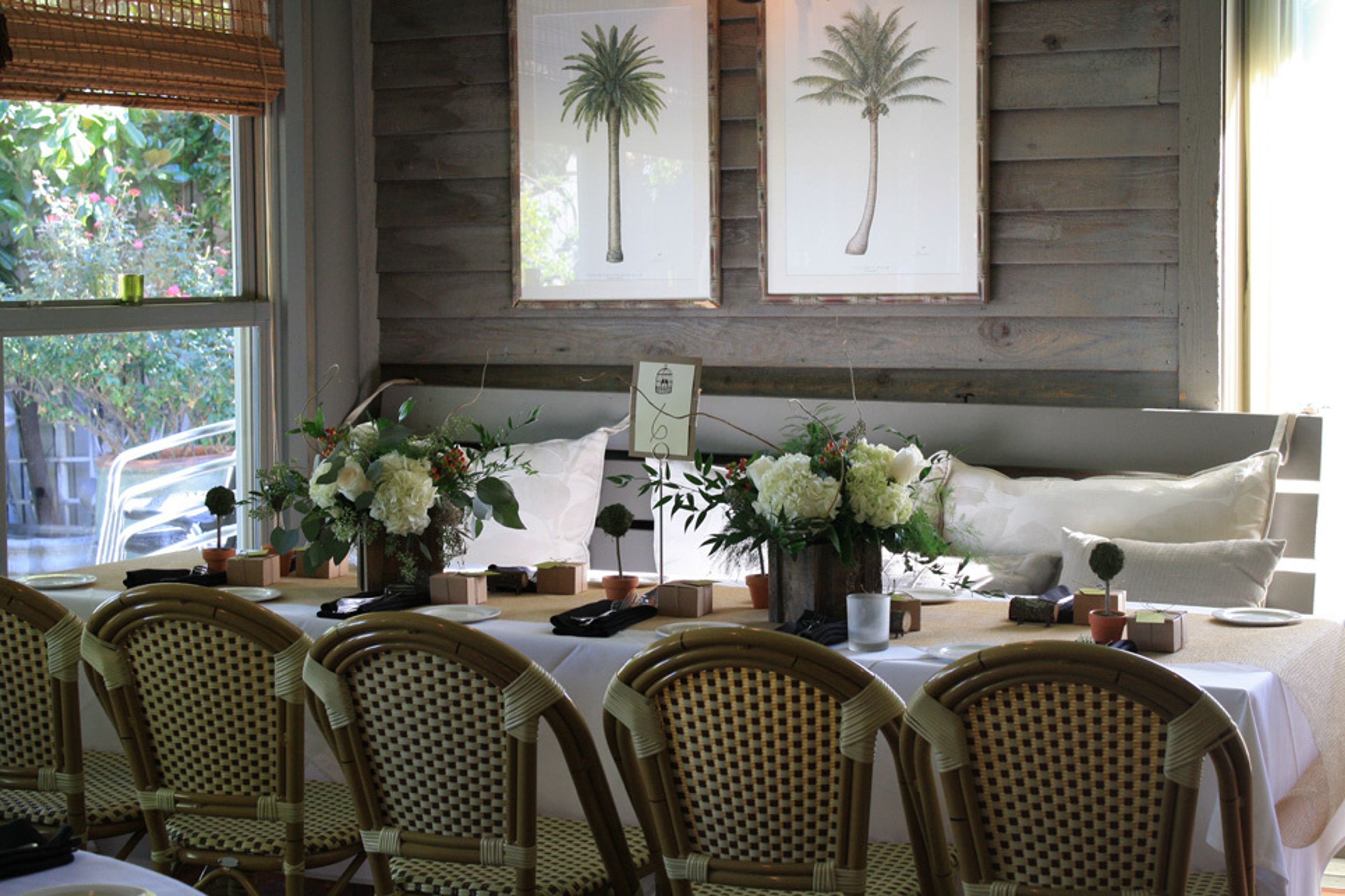Lucy's Porch, an event space at Ouisie's Table
