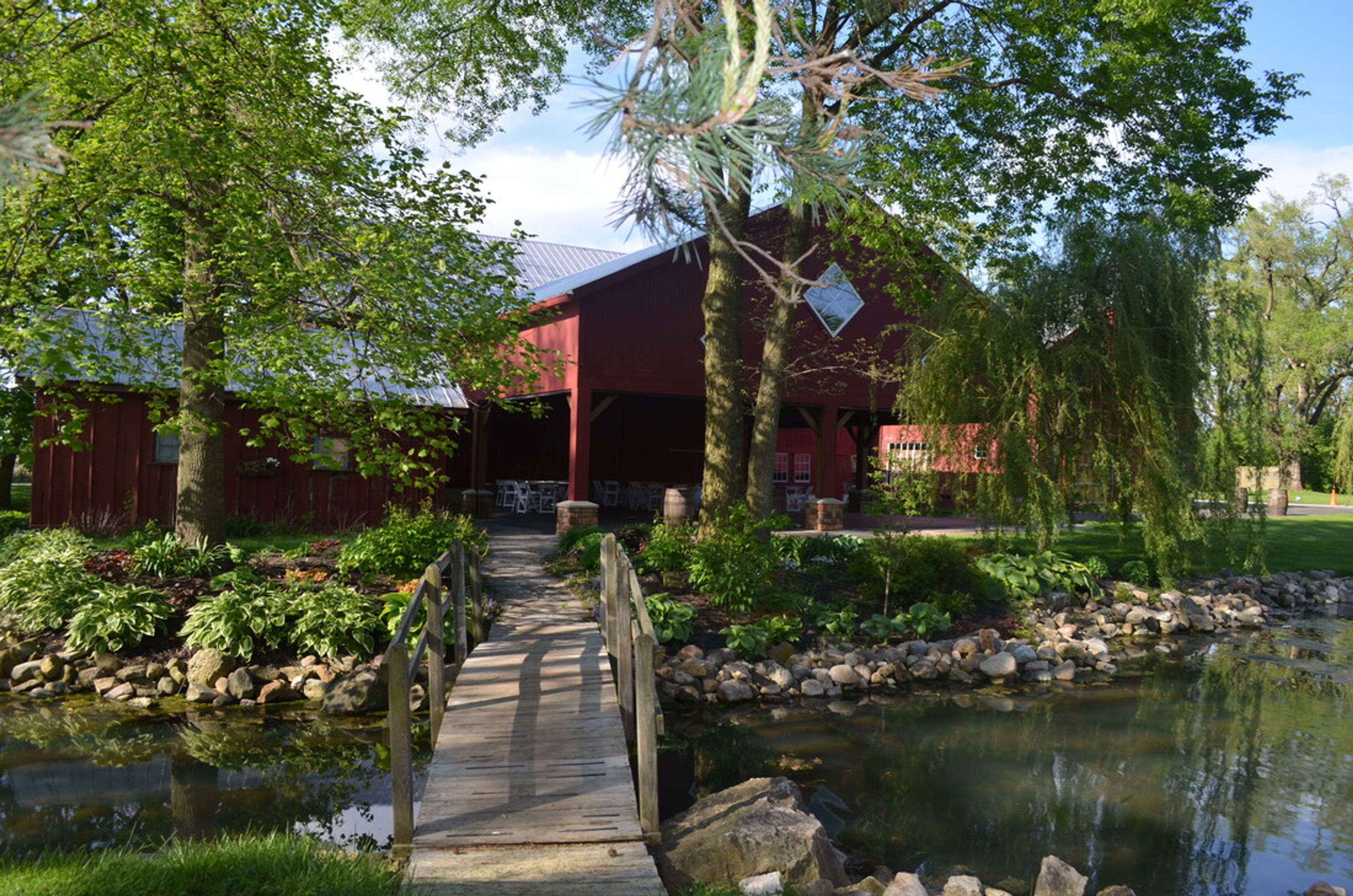The Barn, an event space at The Willow Tree