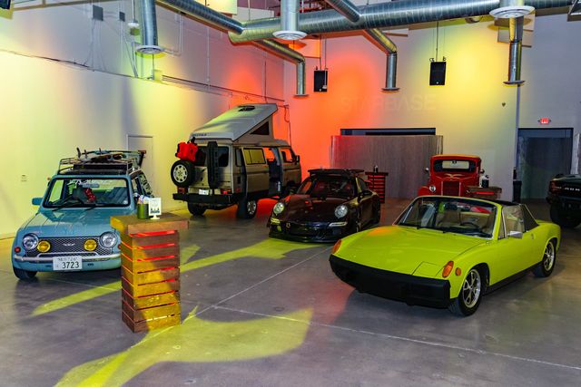 Featured photo from A Contemporary Auto Showcase in Las Vegas with Sculptural Car Lineups and Dramatic Viewing Areas