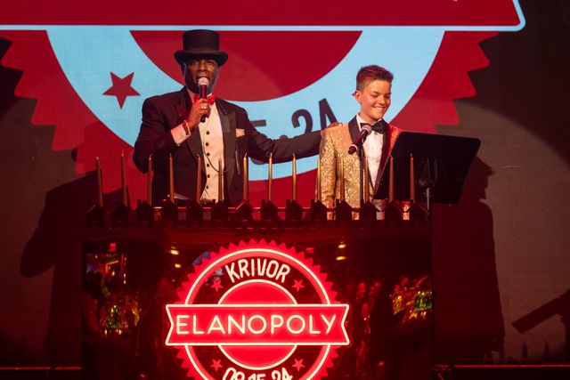 Featured photo from This Monopoly-Themed Bar Mitzvah at Faena Theater Was Meant To Be with Neon Highlights and Electric Party Imagery