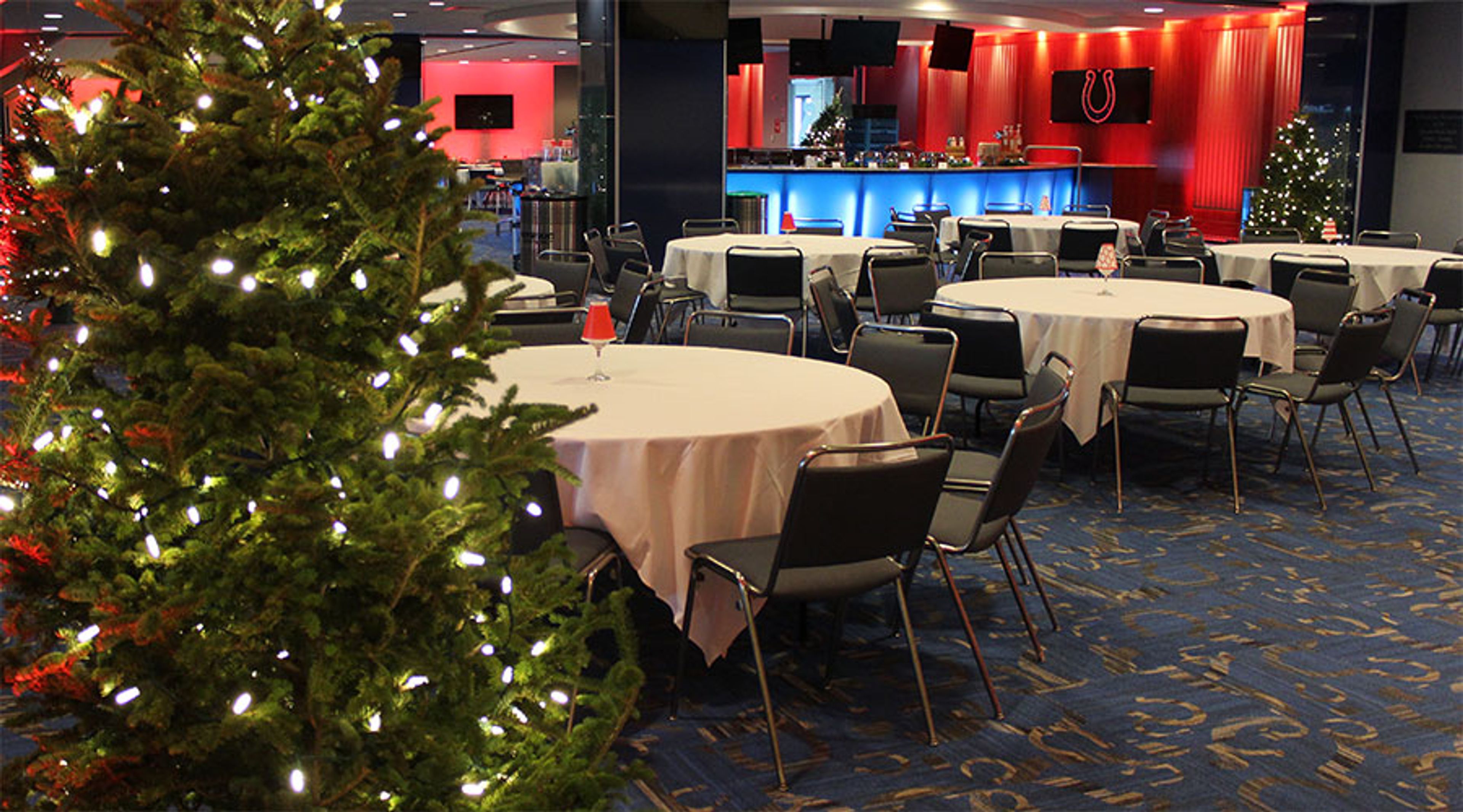 Quarterback Club, an event space at Lucas Oil Stadium