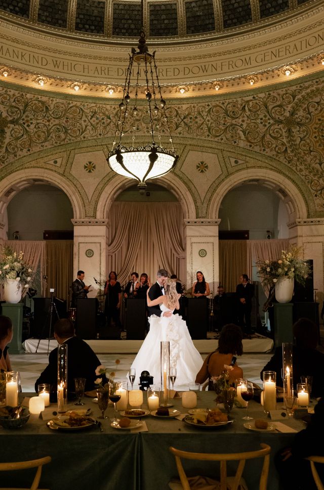 Featured photo from A Candlelit Winter Wedding Beneath the Tiffany Dome: Kaitlyn & Spence