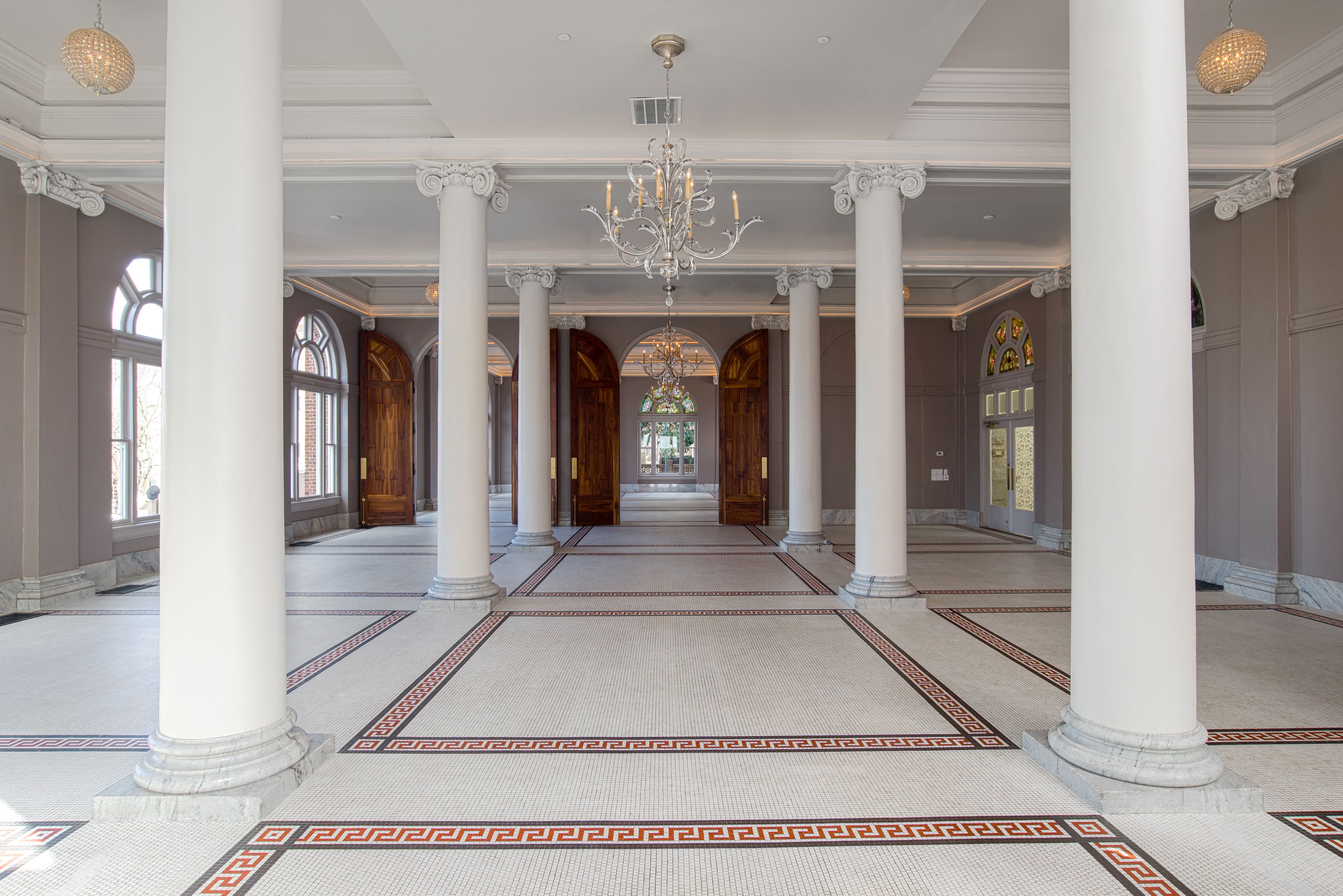 The Grand Ballroom & Lounge, an event space at Georgian Hall