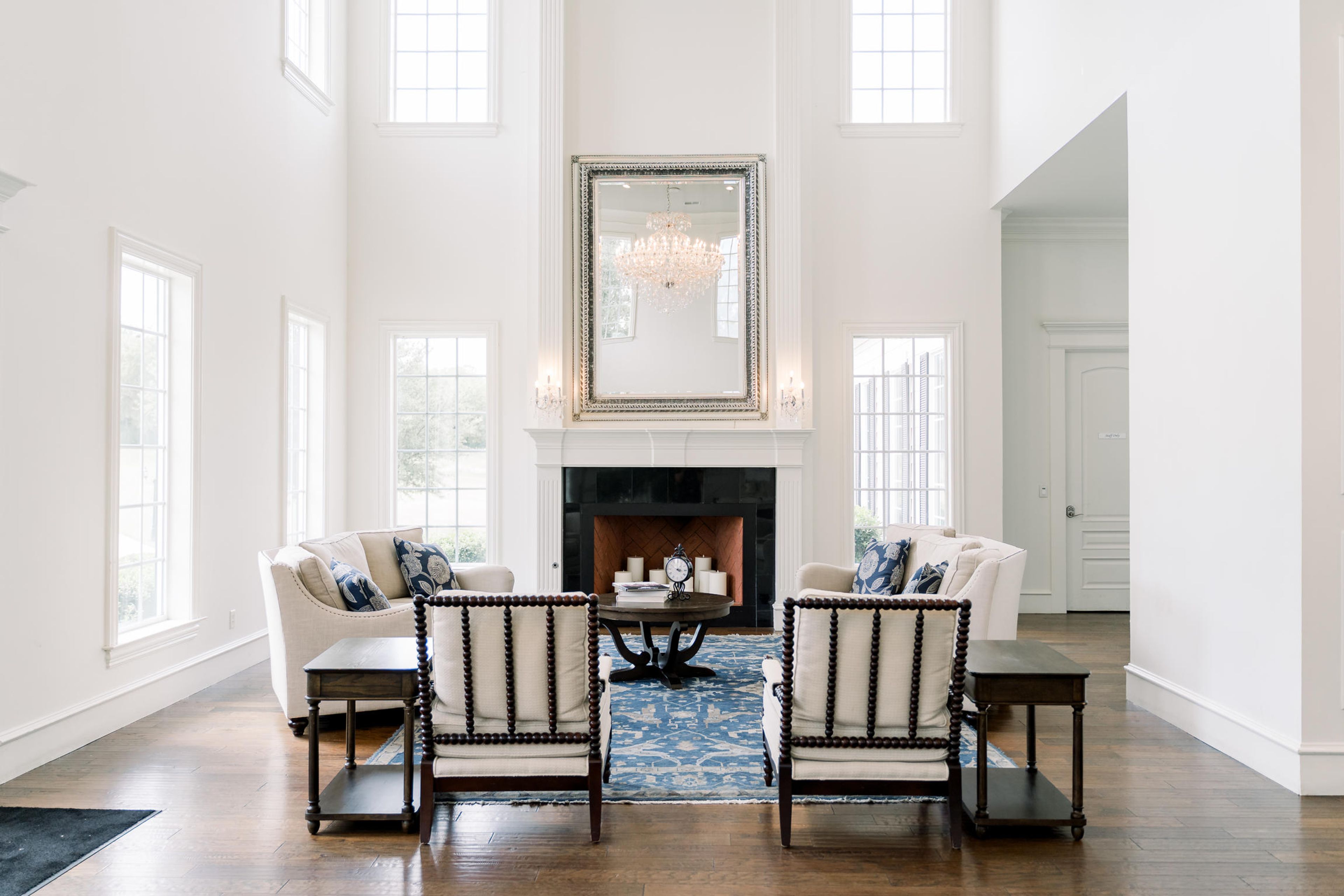 The Grand Foyer, an event space at The Milestone Mansion Denton